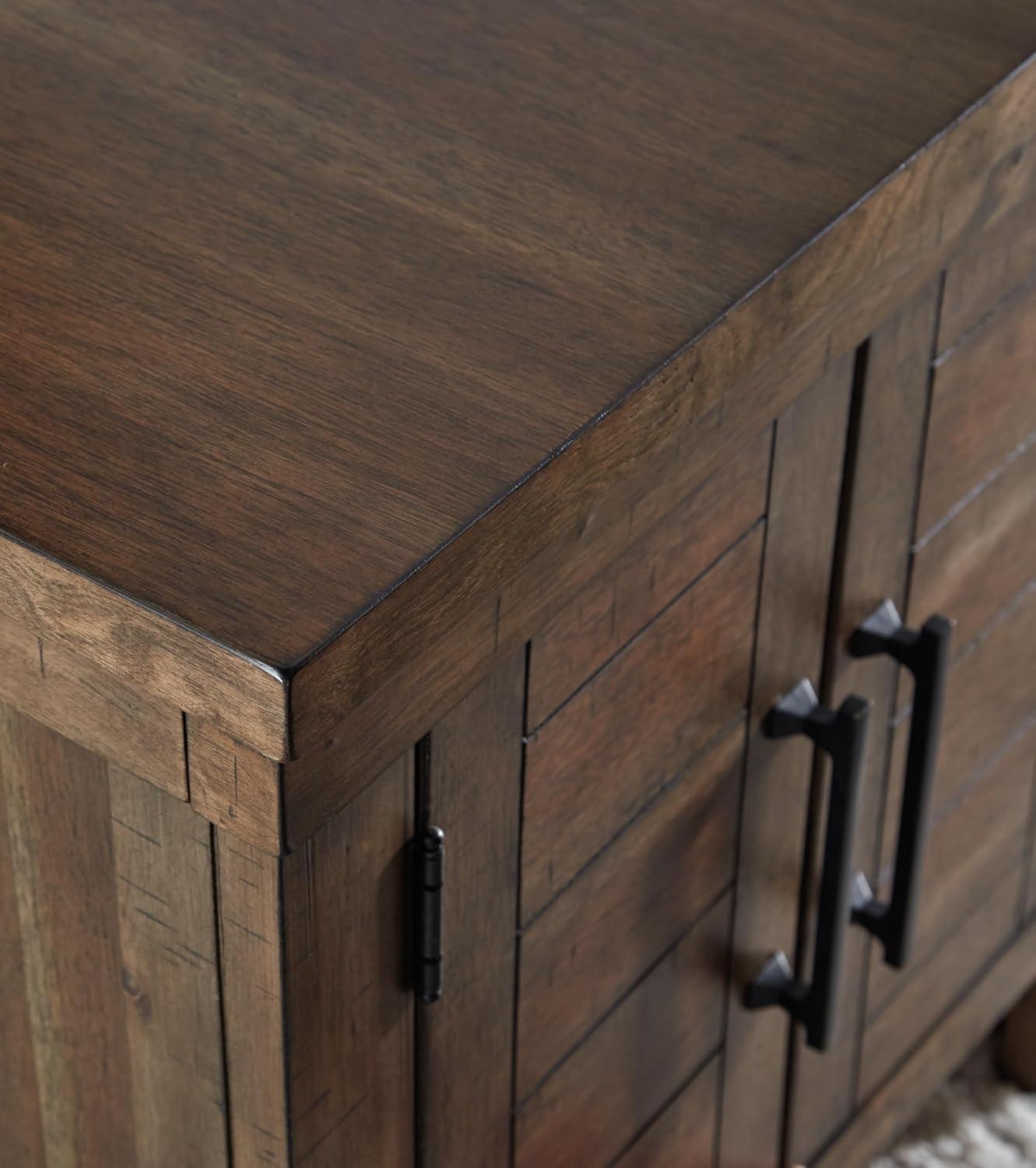 Signature Design by Ashley Casual Moriville End Table, Grayish Brown