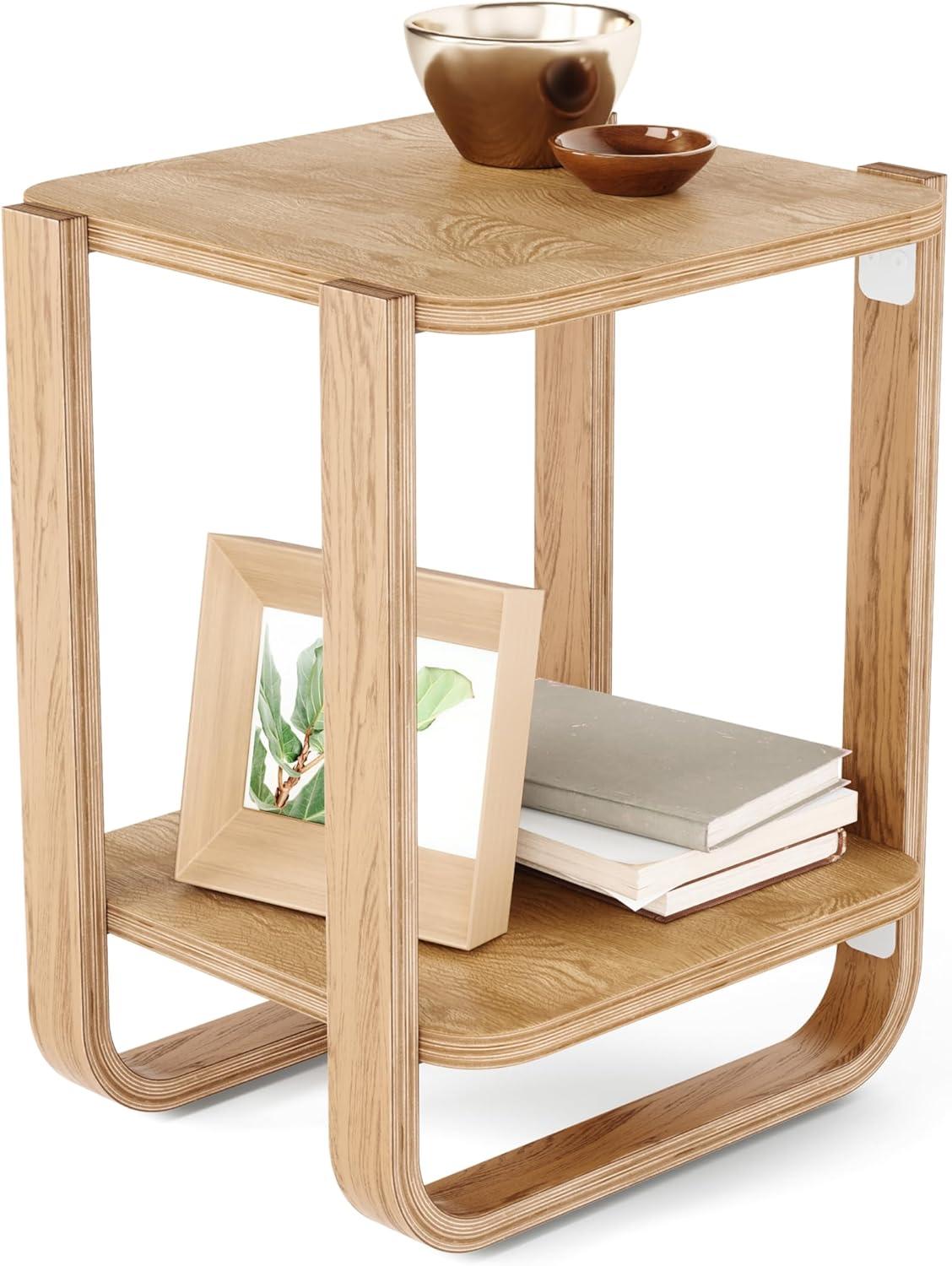 Bella Wood Side Table