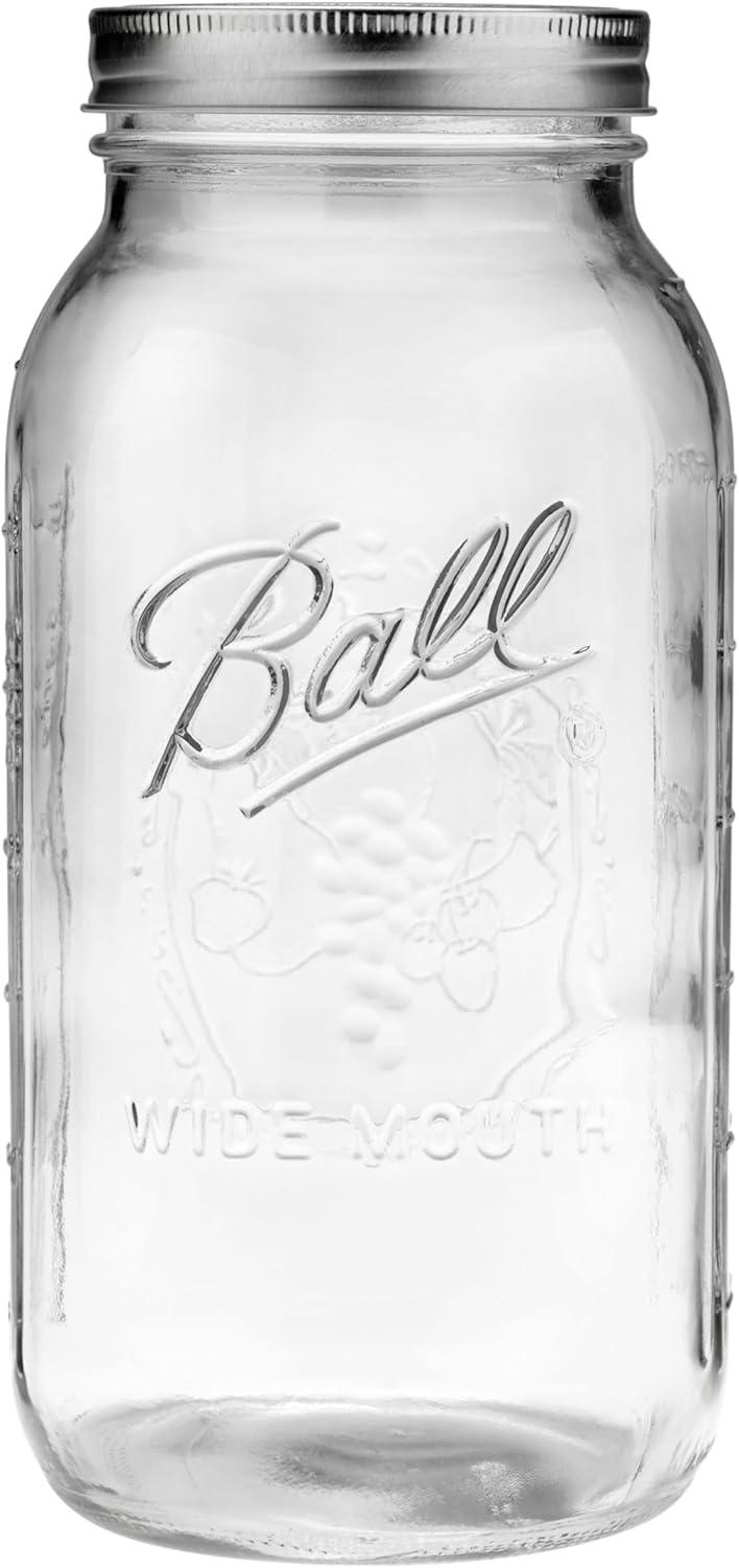 Ball Latch Jars, Glass Storage Jars, 3-Pack