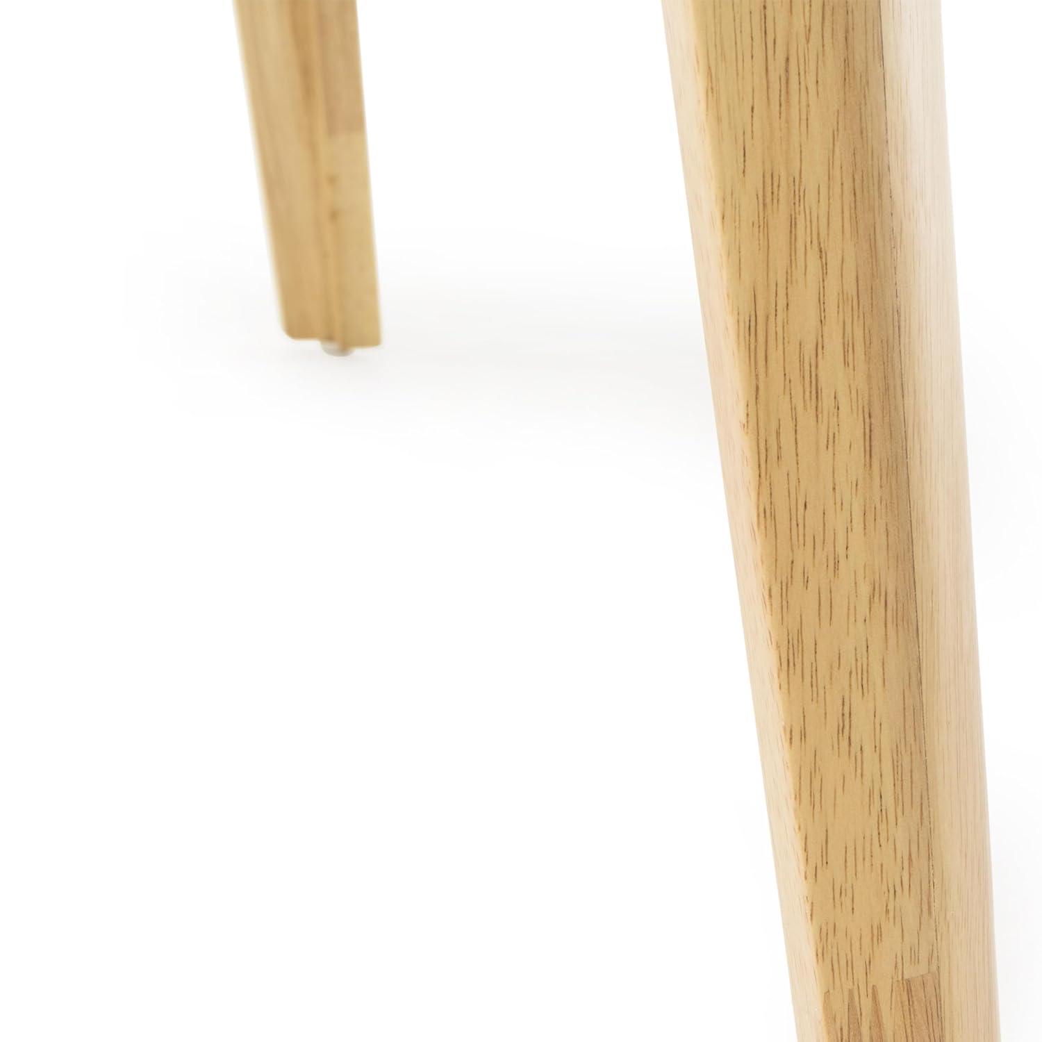 Gideon Dining Table - Natural Oak - Christopher Knight Home: Scandinavian Style, 4-Seat Rectangle, Rubberwood