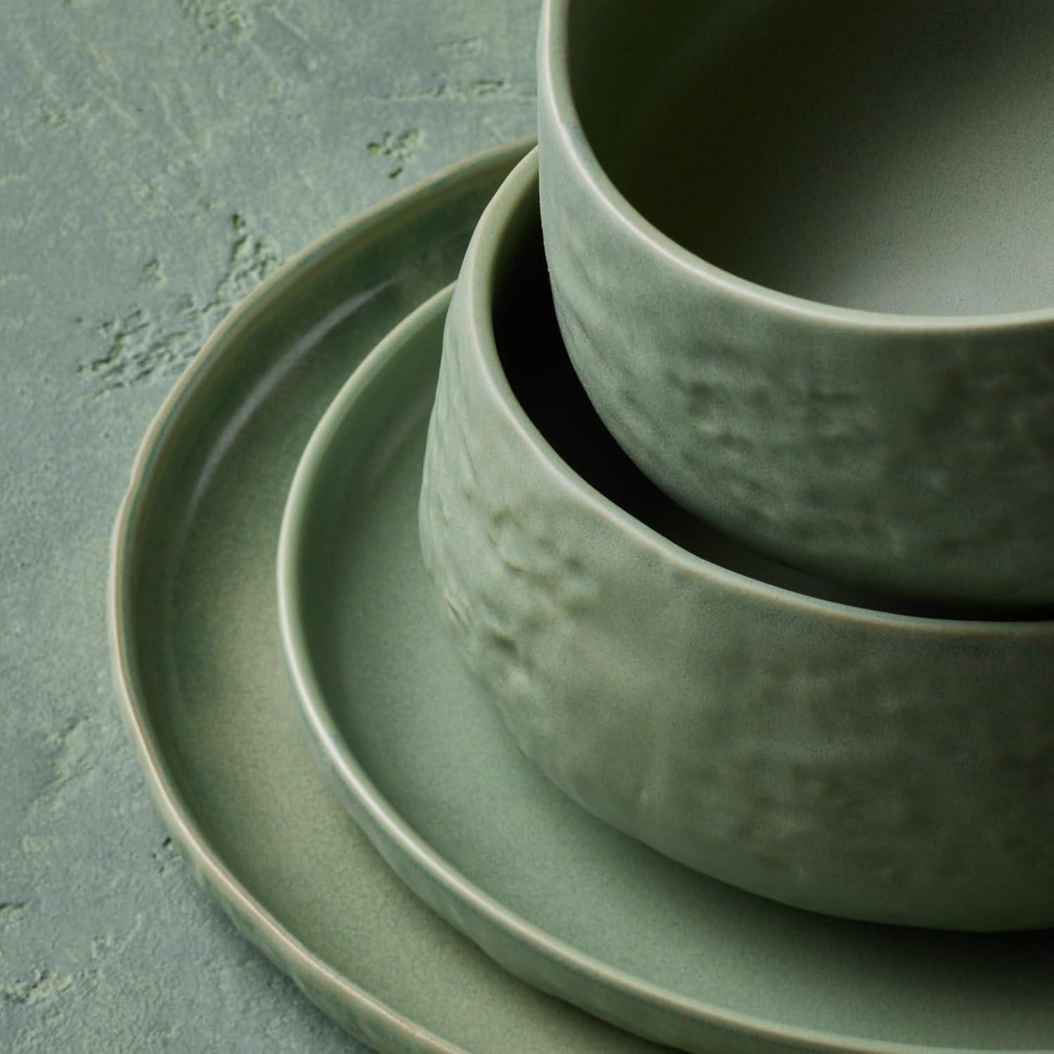 Stone by Mercer Project Shosai 32-Piece Dinnerware Set Stoneware
