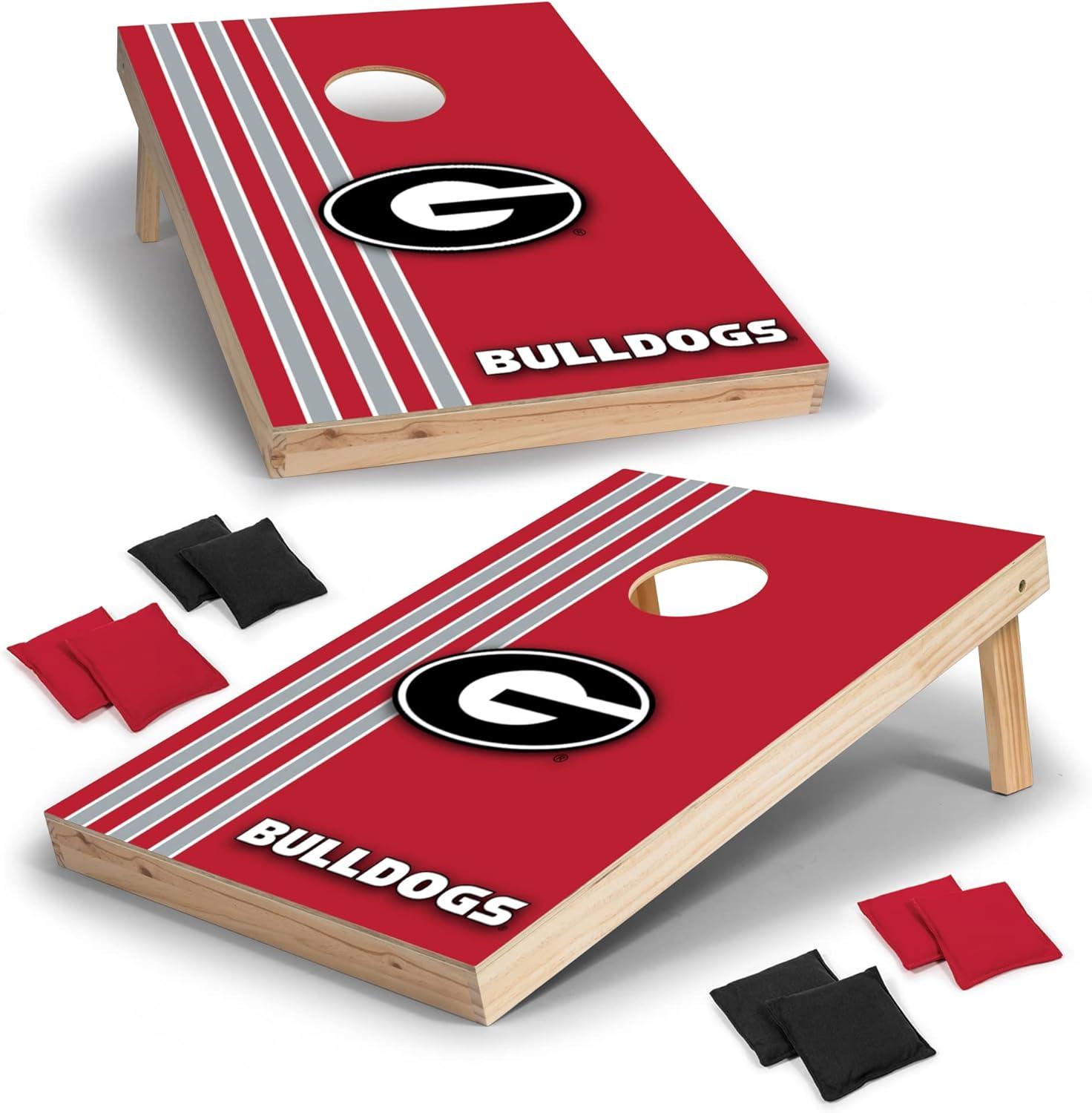 NCAA Georgia Bulldogs 2'x3' Wood Cornhole Set