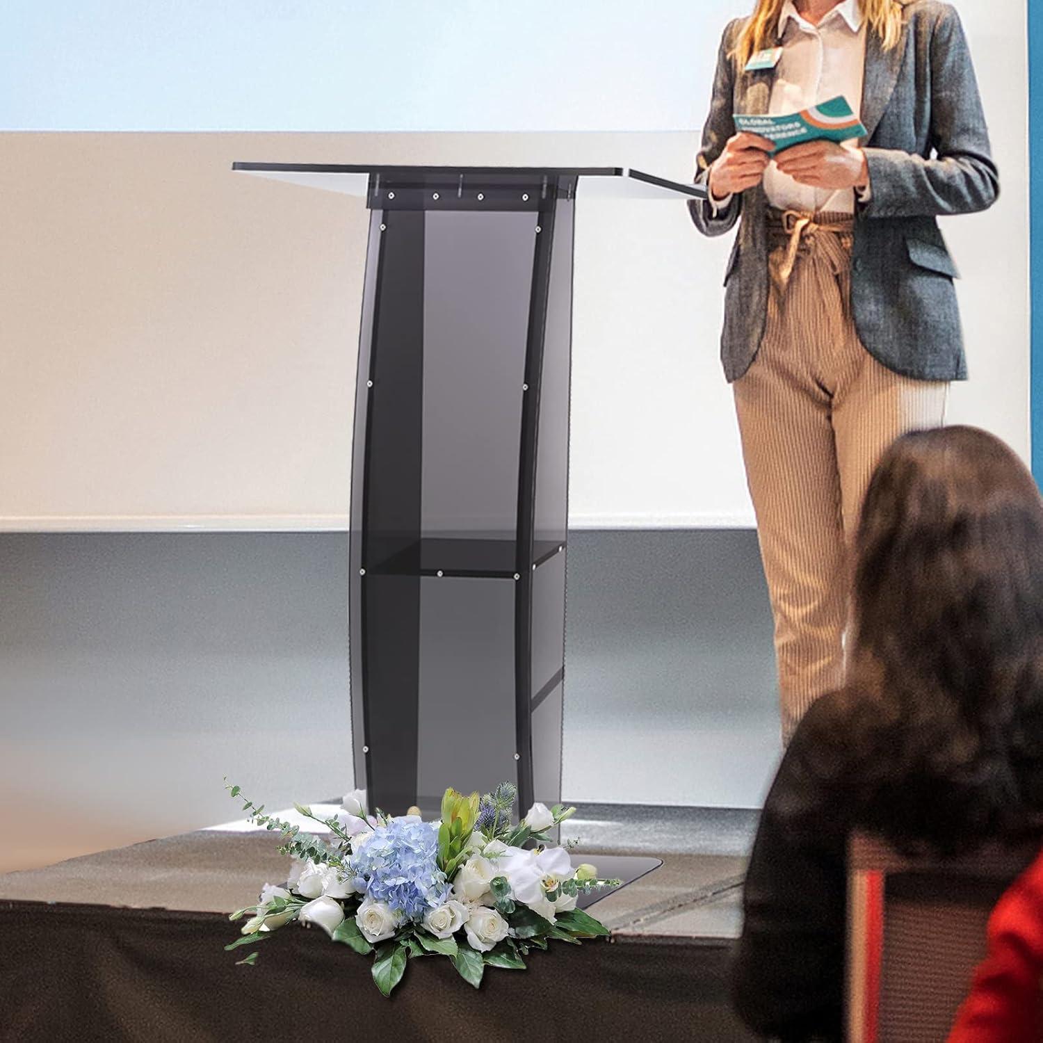 VEVOR 47.2'' Bamboo Full Podium