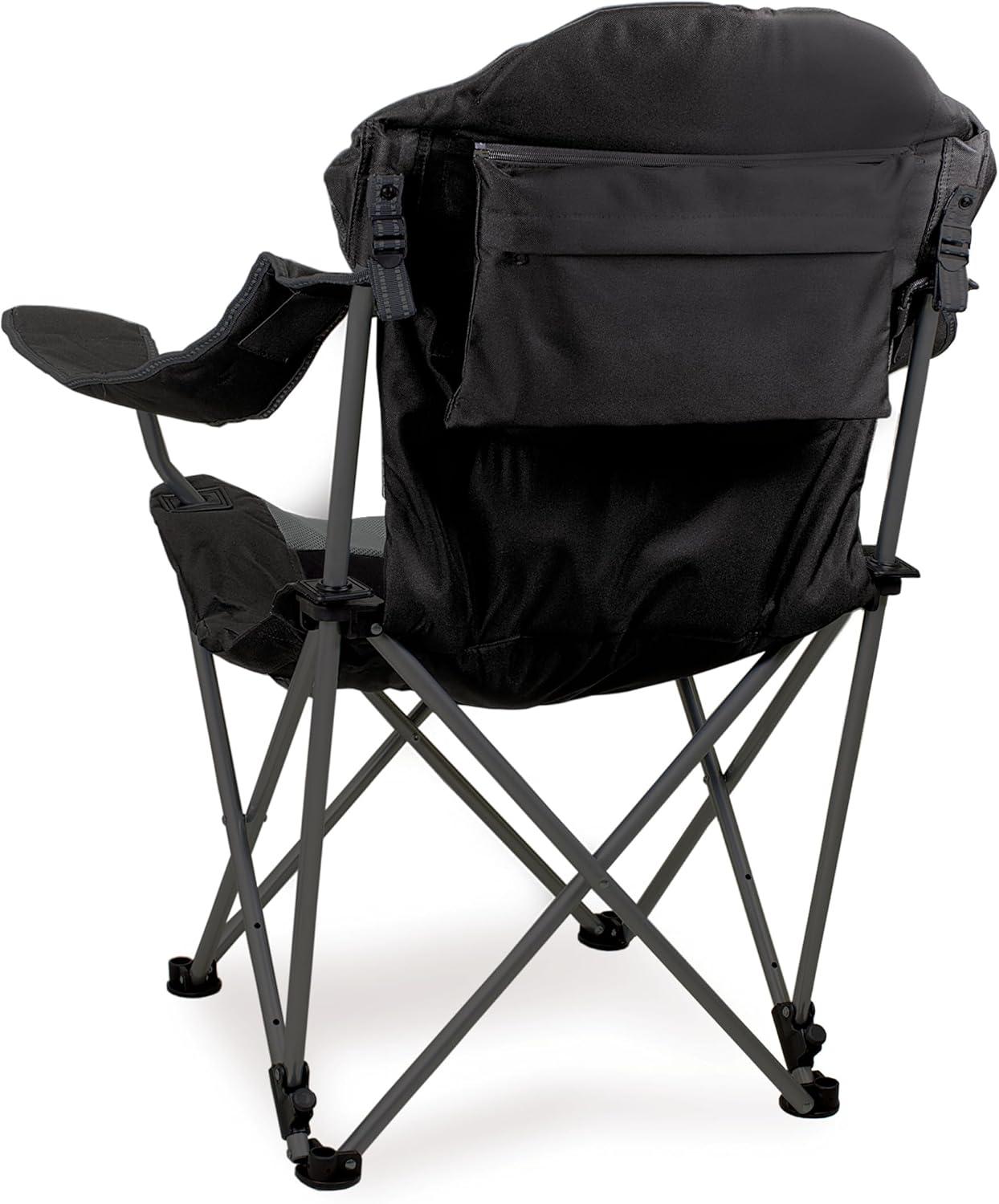 Oniva Outdoor Portable Reclining Camp Chair - Black