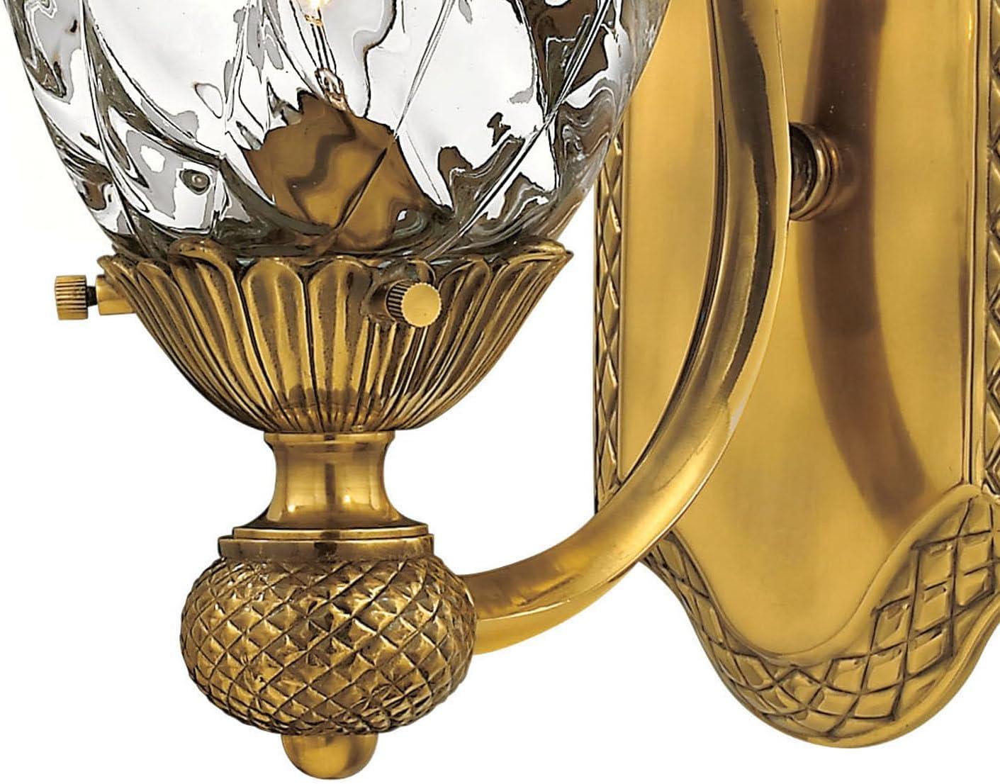 Hinkley Plantation 1 - Light Burnished Brass Armed Sconce