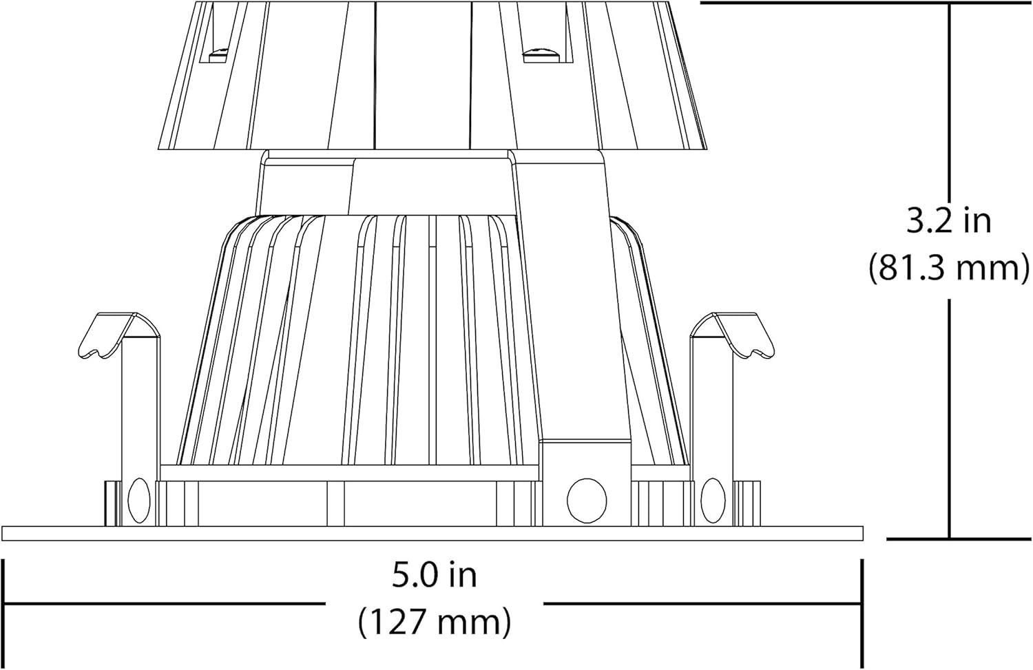 Dimmable Circle Flush Mount