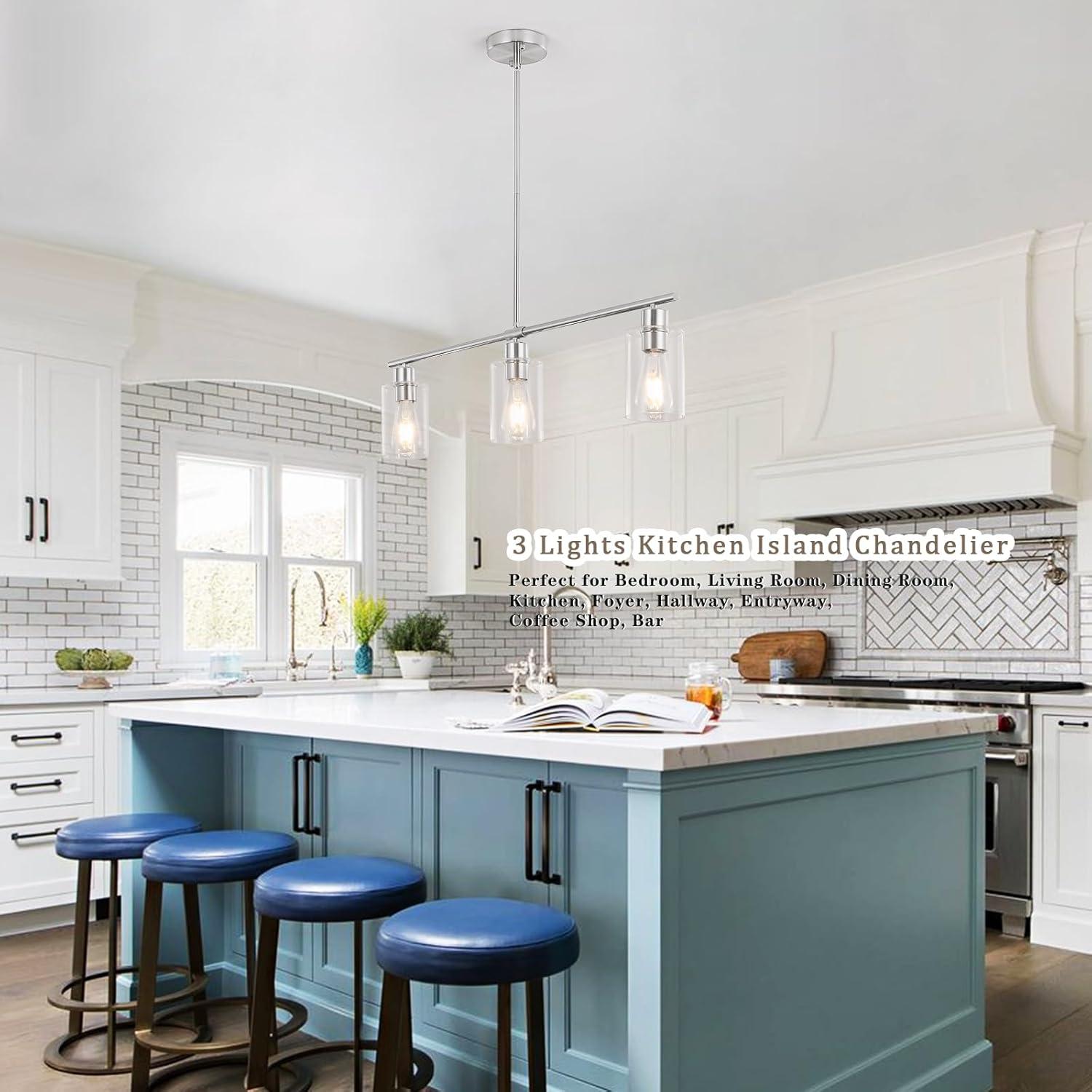 Vikaey Metal Black Chandelier, 12-Light Farmhouse Classic Candle Ceiling Hanging Light Fixture, Rustic Pendant Lighting for Kitchen Island, Dining Room, Living Room, Stair, UL Listed