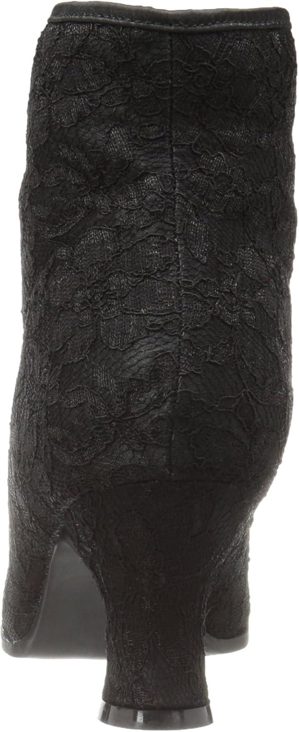 Womens Victorian Elizabeth Black Costume Boots size 6
