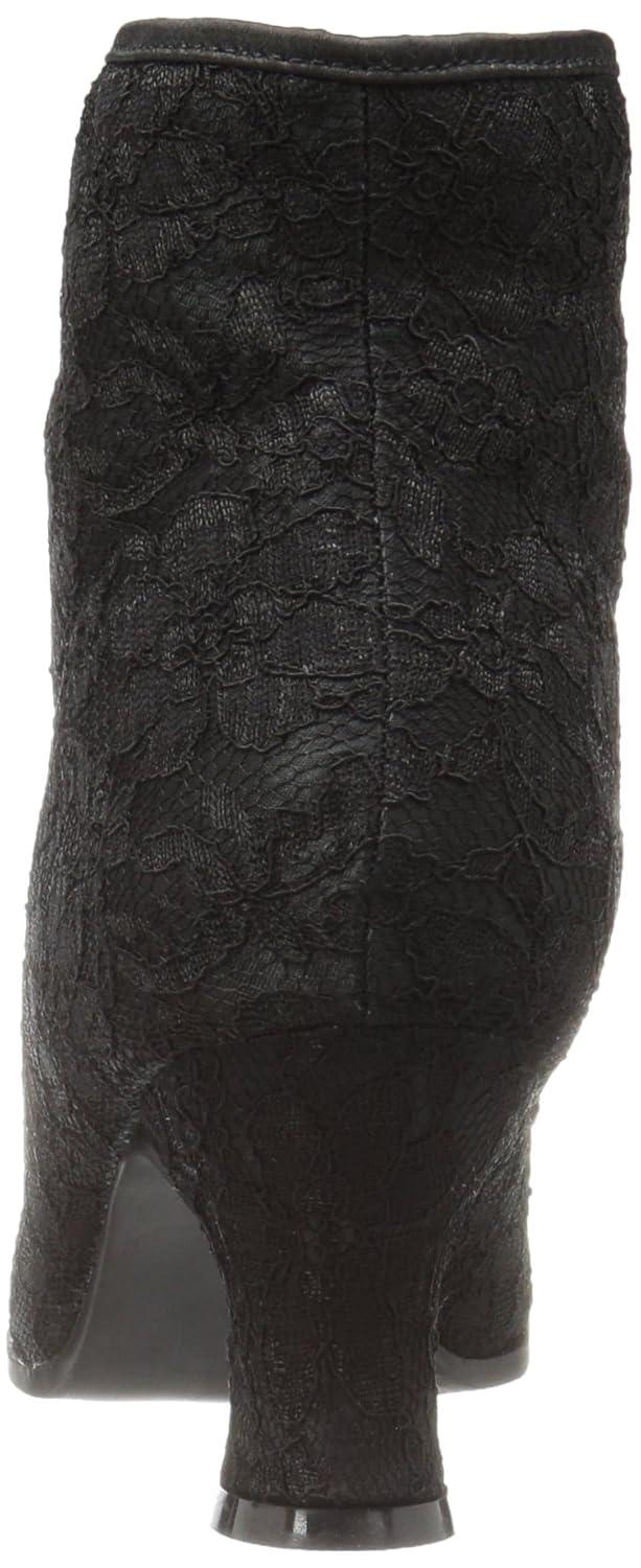 Womens Victorian Elizabeth Black Costume Boots size 6