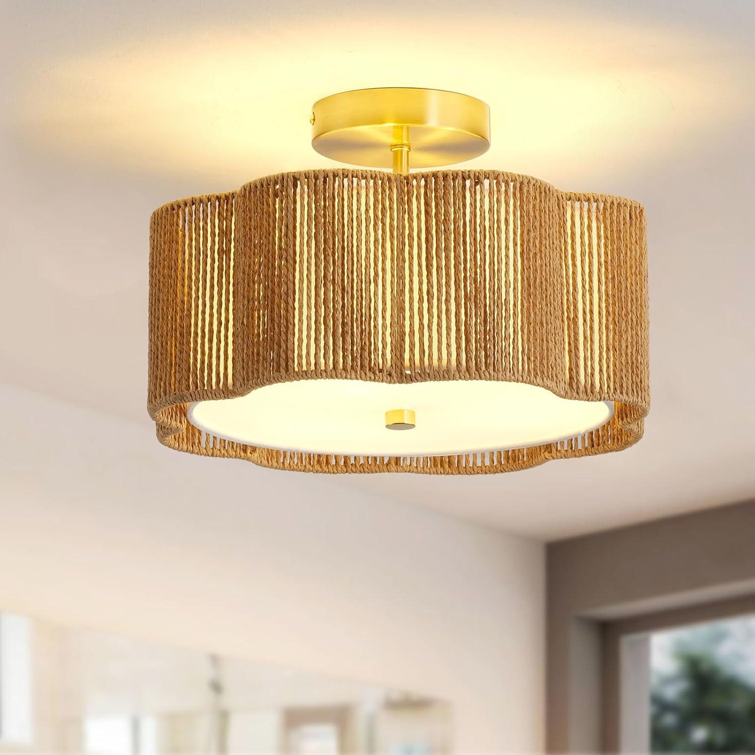 COBEKY Ceiling Light Modern Chandelier Lighting For Hallway Kitchen Dining Room