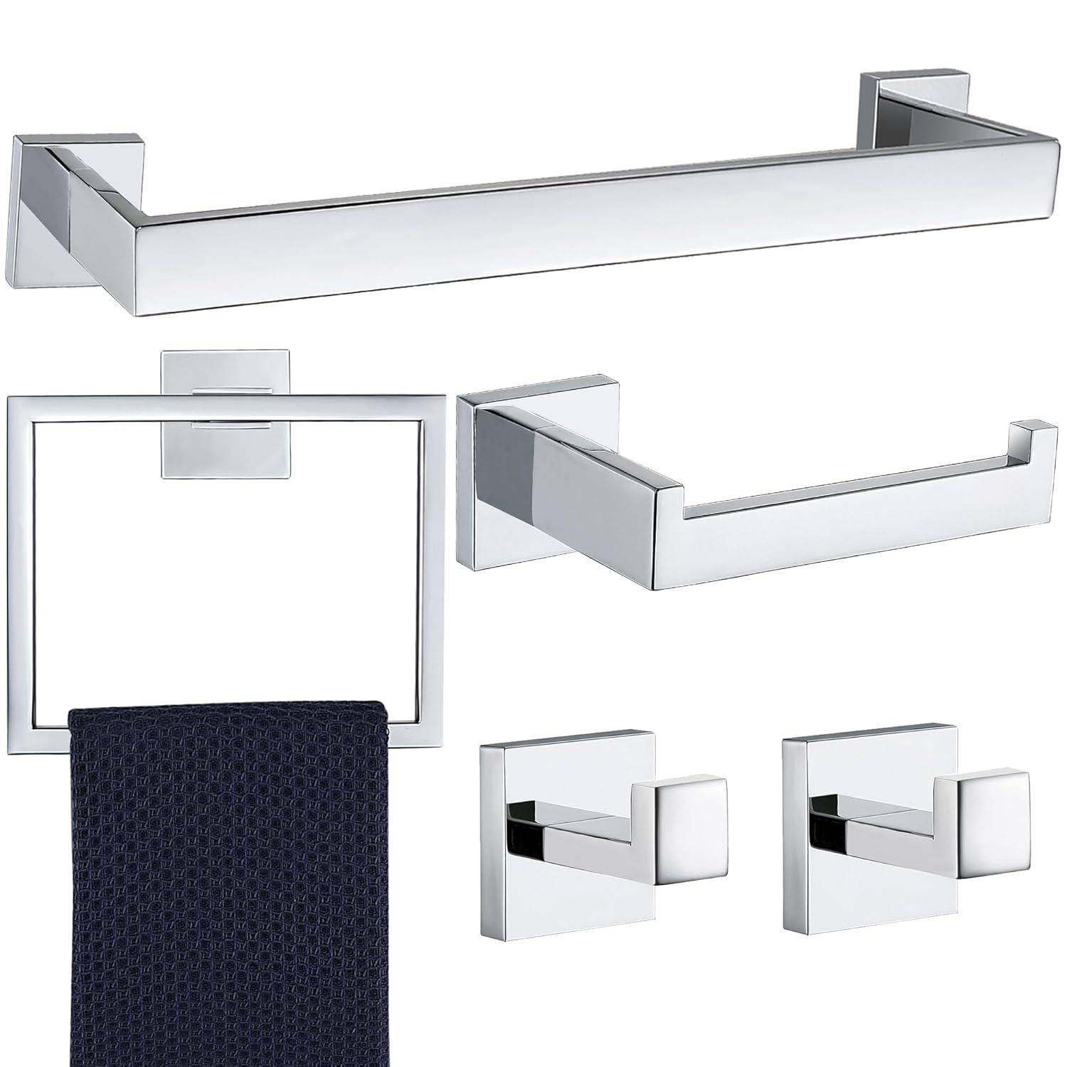 5-Piece Bathroom Hardware Set