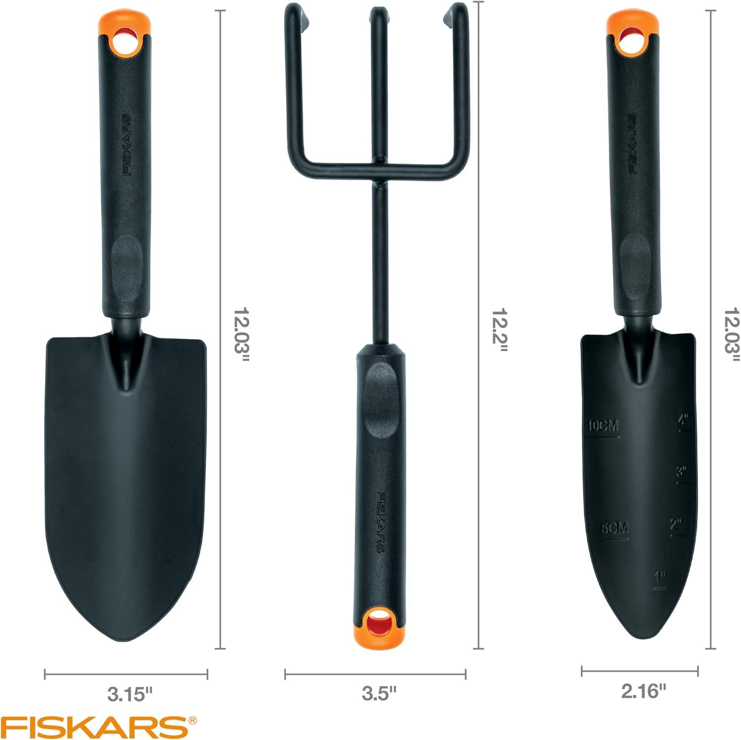 Fiskars 3pc Garden Tool Set