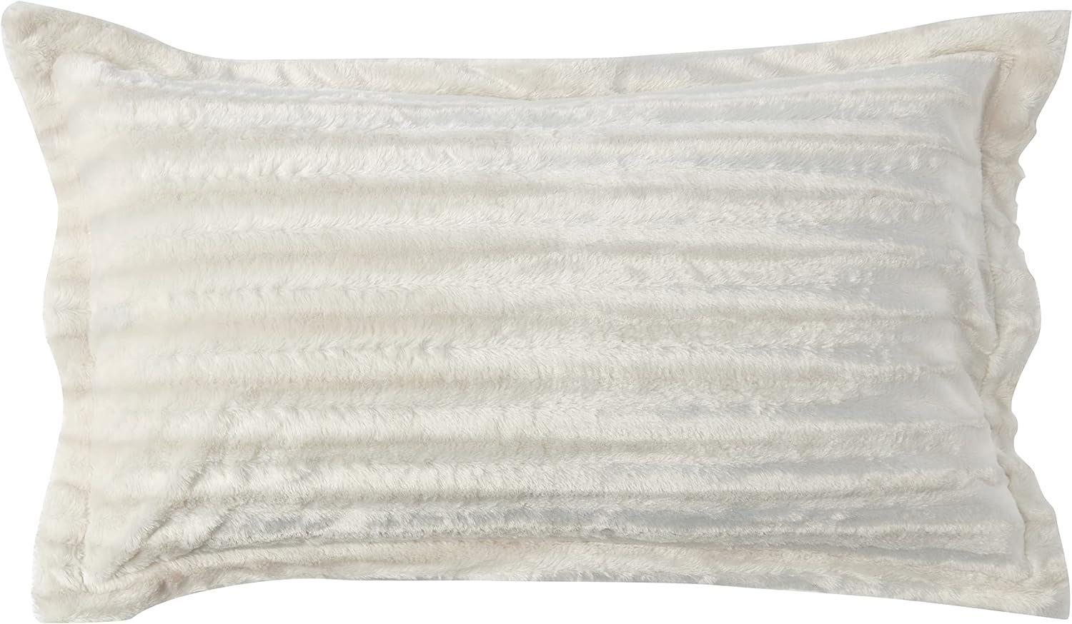 Faux Fur 3 Piece Comforter Set