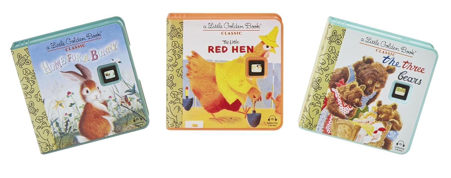 Little Tikes Story Dream Machine Little Golden Book Animals Stories Collection, Ages 3+ Years