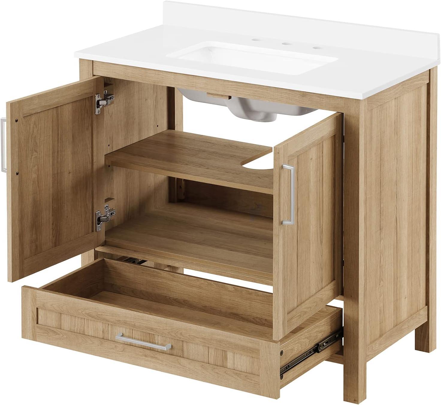 OVE Decors Kansas 36" Single Bathroom Vanity