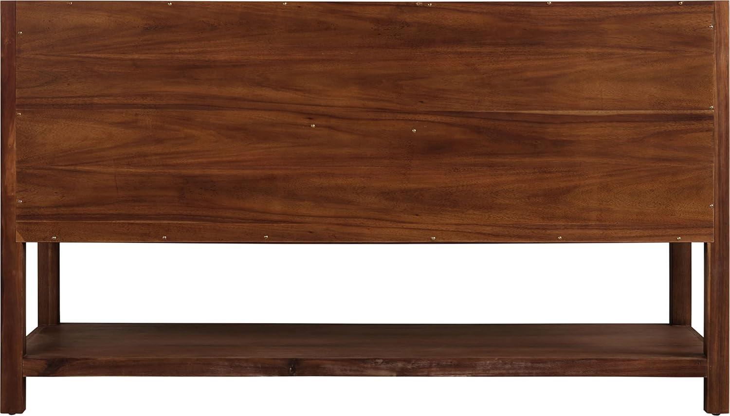 Signature Hardware 60" Morris Double Bathroom Vanity - Cabinet Only