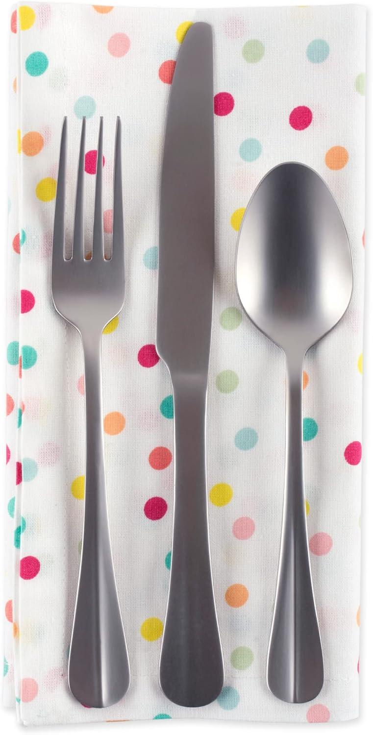 Pastel Multi Polka Dots Cotton Napkin Set of 6