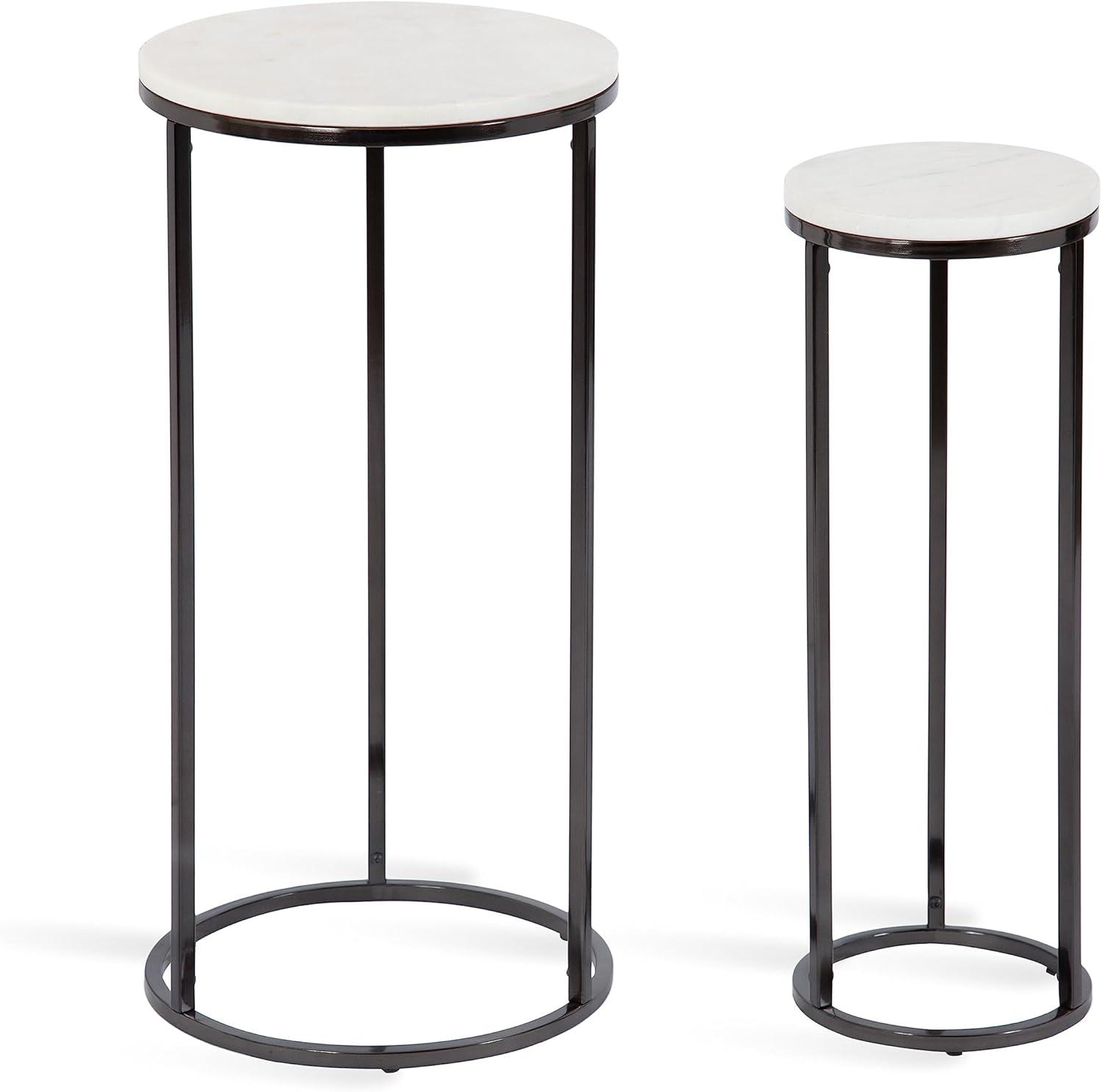 Kate and Laurel Udorie 2 Piece Nesting Table Set