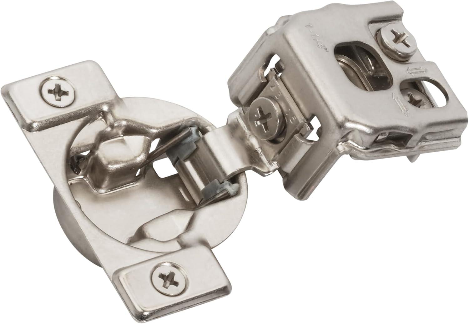 Amerock Concealed Compact Hinge for Face Frame Cabinets, 2 Pack