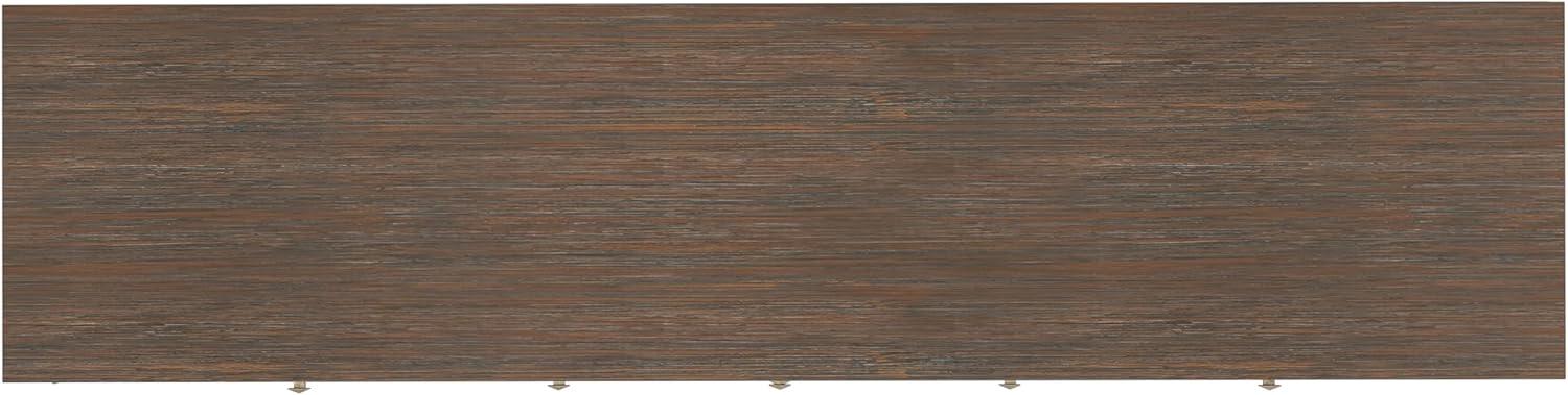 Simpli Home Cosmopolitan SOLID WOOD 72 inch Wide TV Media Stand For TVs up to 80 inches