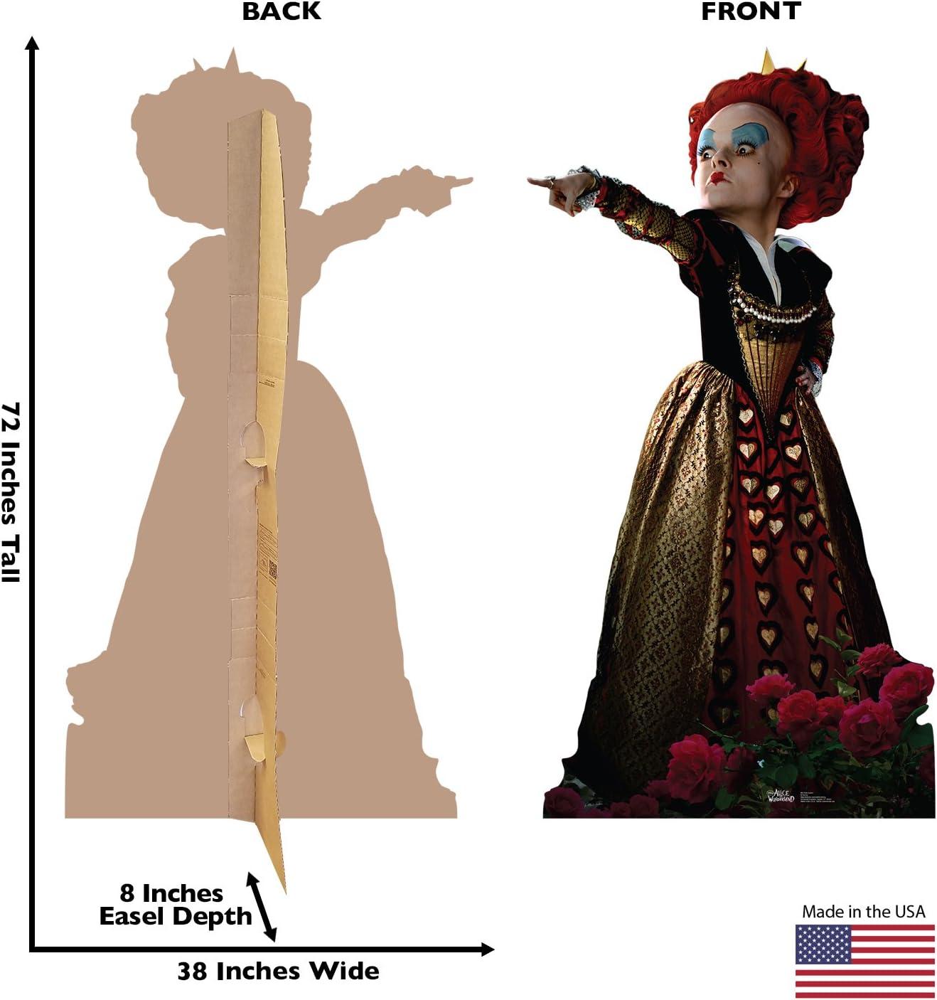 Red Queen Alice in Wonderland Life-Size Cardboard Cutout