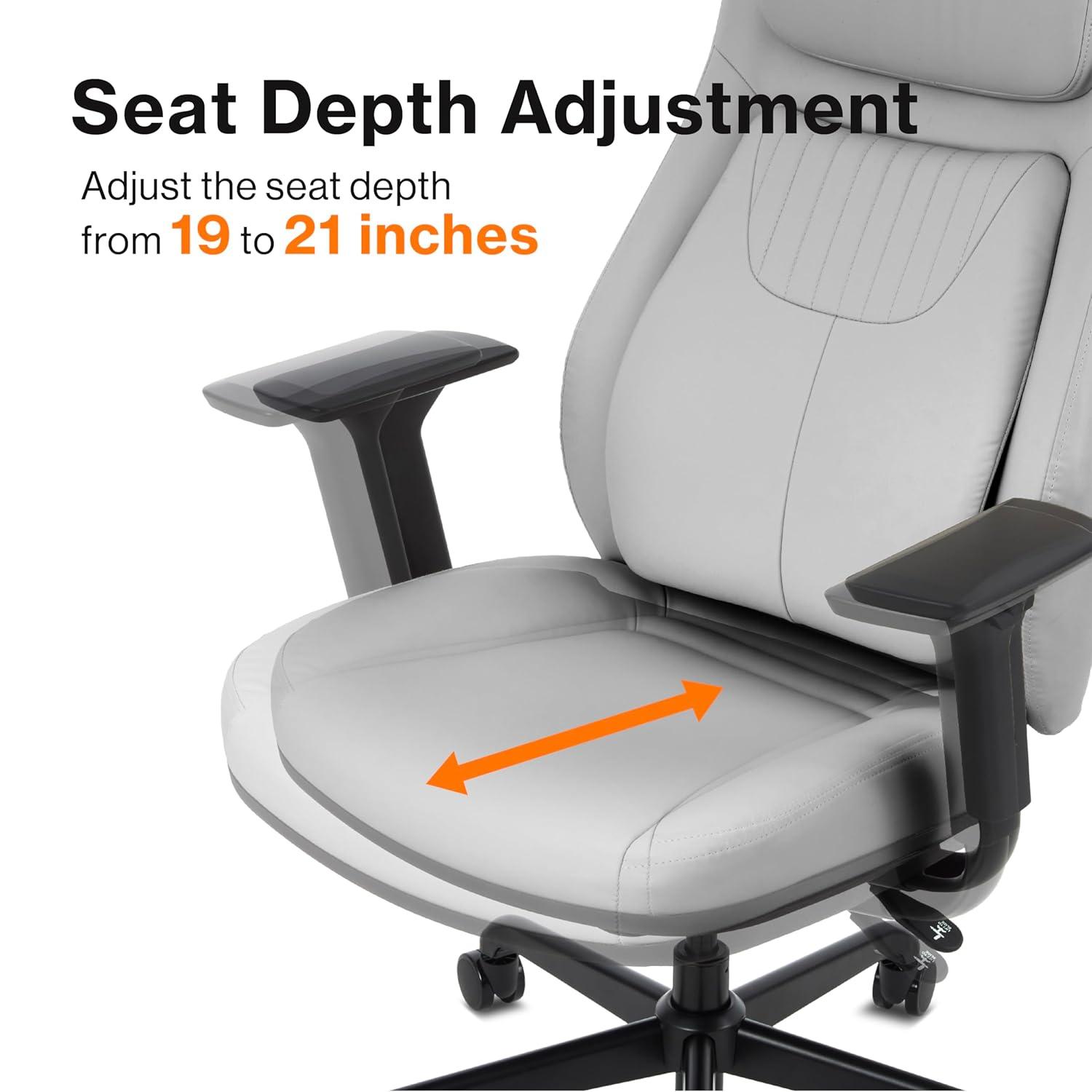 Posturelift Ergonomic Office Chair, Pebble Grey