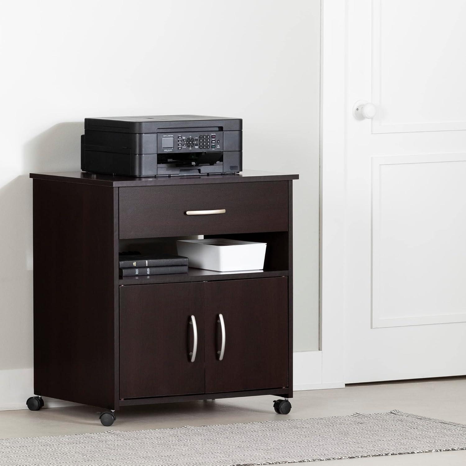 Axess 29.13'' H x 23'' W 1 Printer Stand with Wheels