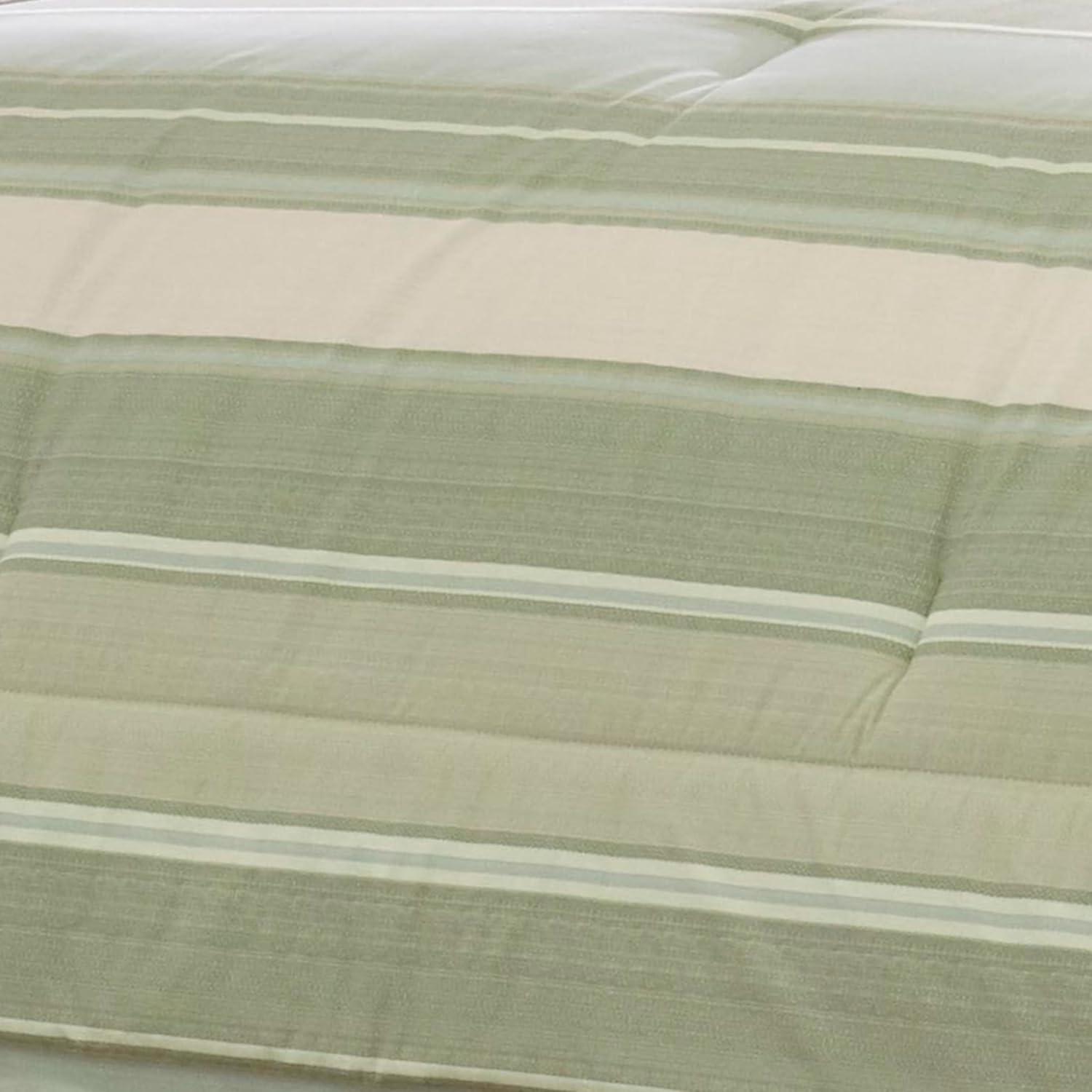 Tommy Bahama Home Tommy Bahama Serenity Green Cotton Reversible 5 Piece Comforter Set