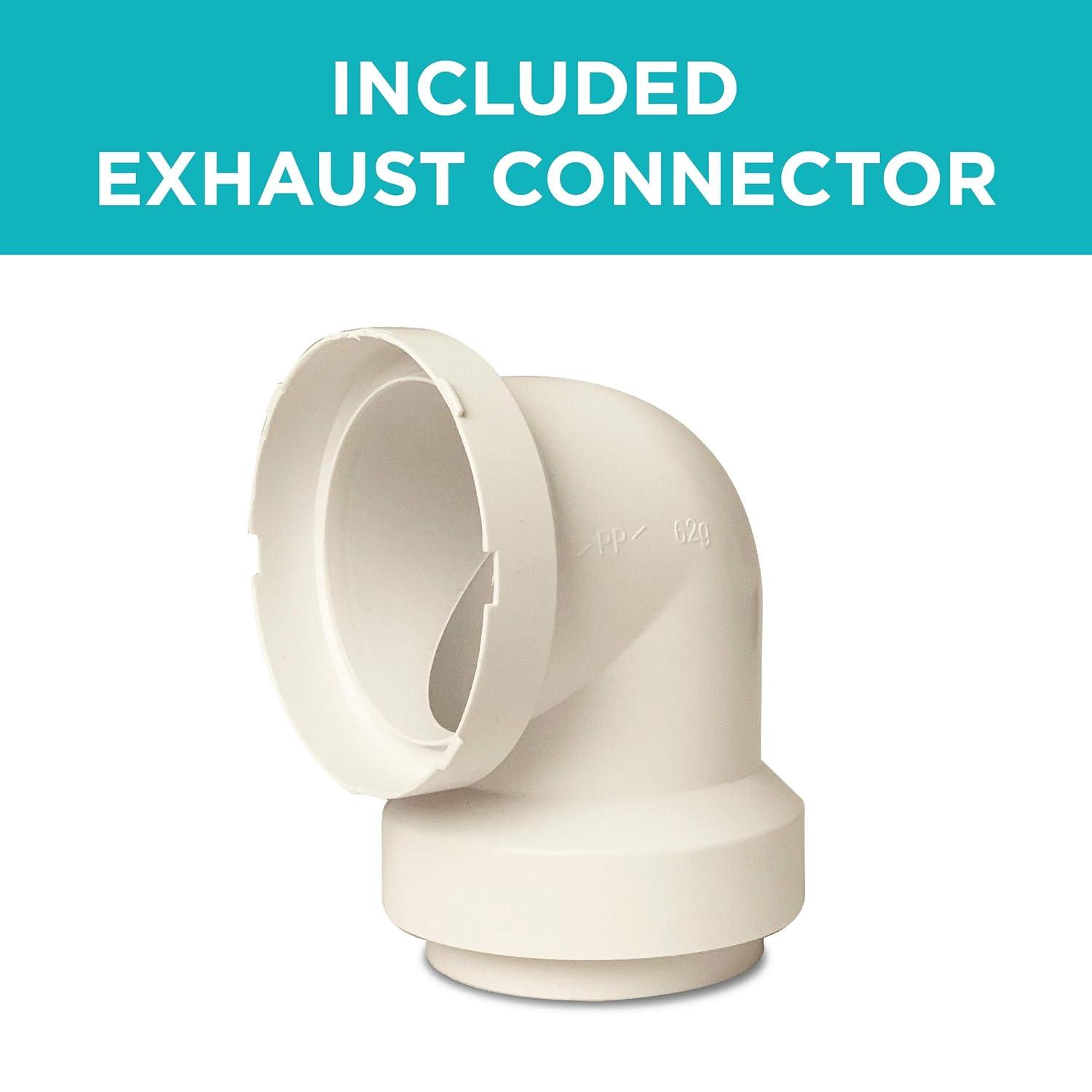 BLACK+DECKER BCDPW Series BLACK+DECKER BCED26 Compact Dryer for Standard Wall Outlet, Small, 5 Modes, Load Volume 8.8 lbs