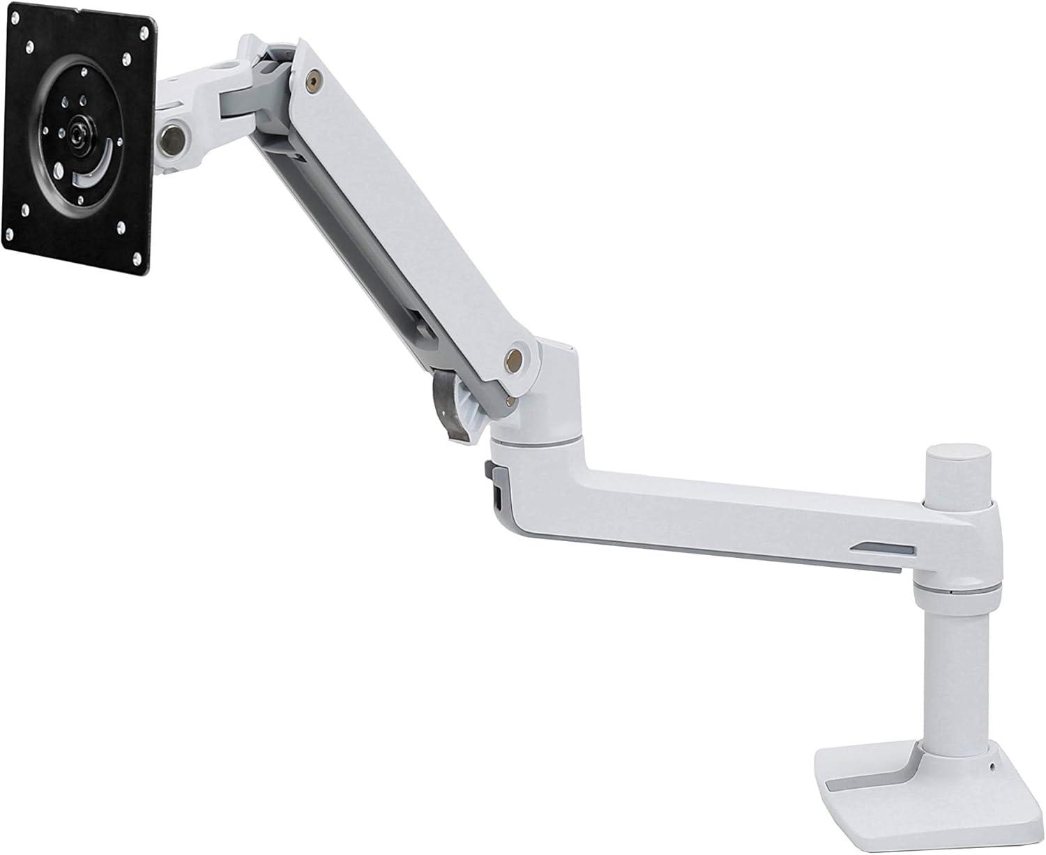 Ergotron LX Desk Mount LCD Monitor Arm for 32" Monitors (White)