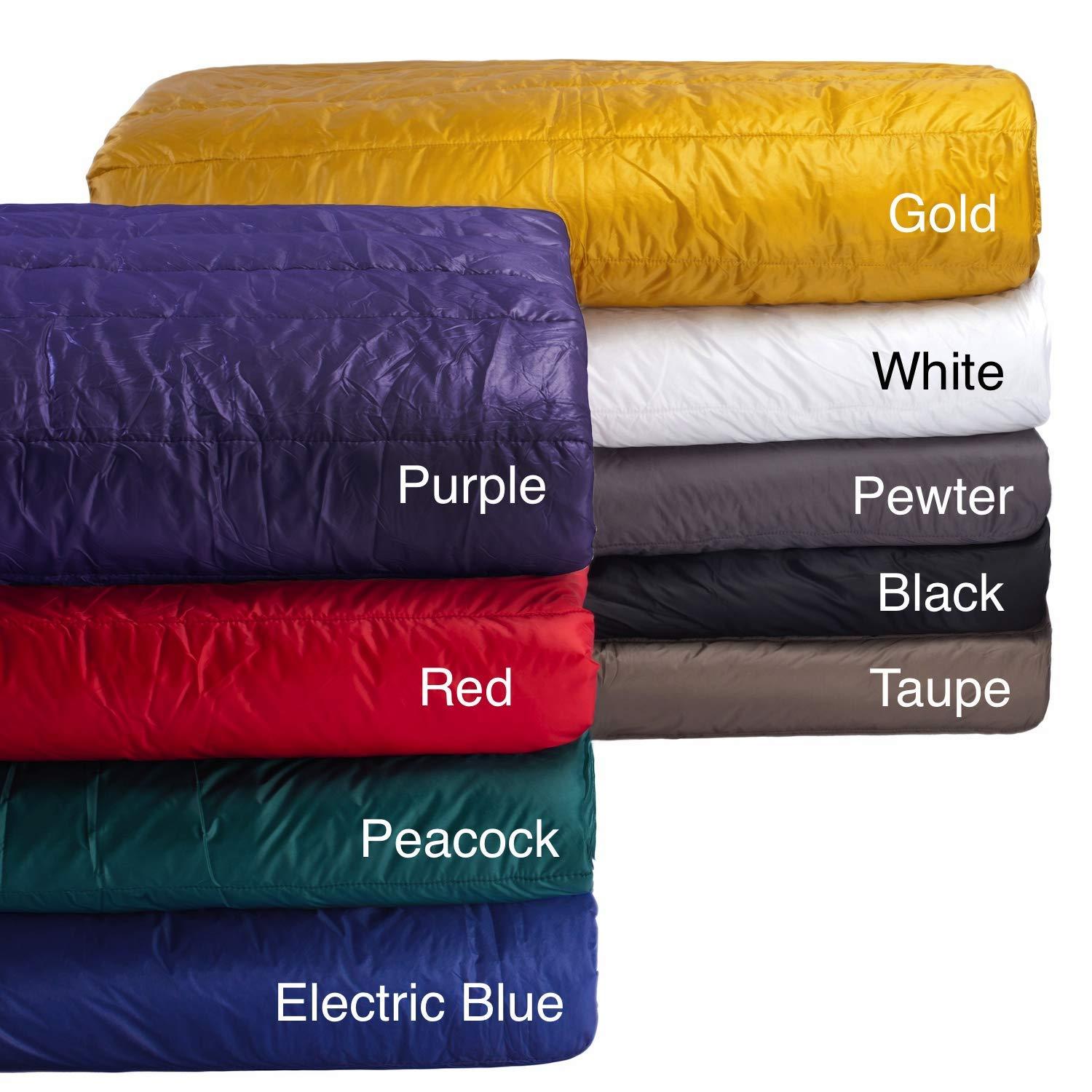 PUFF Down Alternative Indoor/Outdoor Water Resistant Blanket