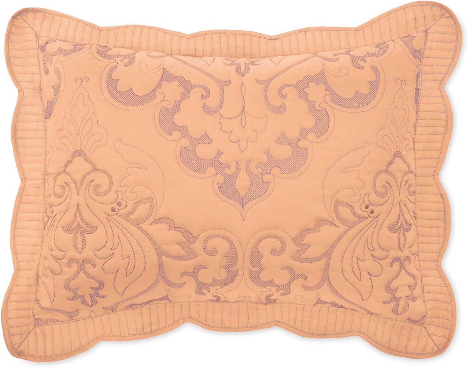 BrylaneHome Amelia Sham - King, Taupe