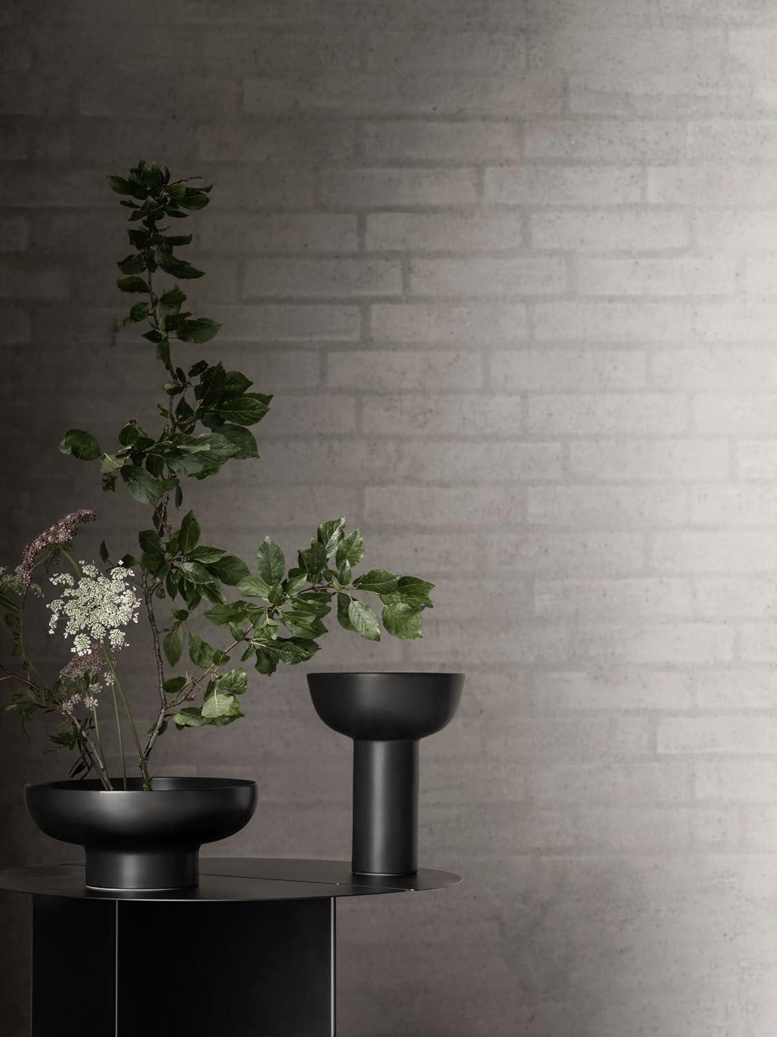 MIYABI Japanese Ceramic Table Vase with Flower Grid