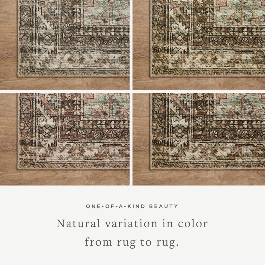 Billie Rug by Amber Lewis x Loloi - Clay and Sage / 2'6" x 9'6"