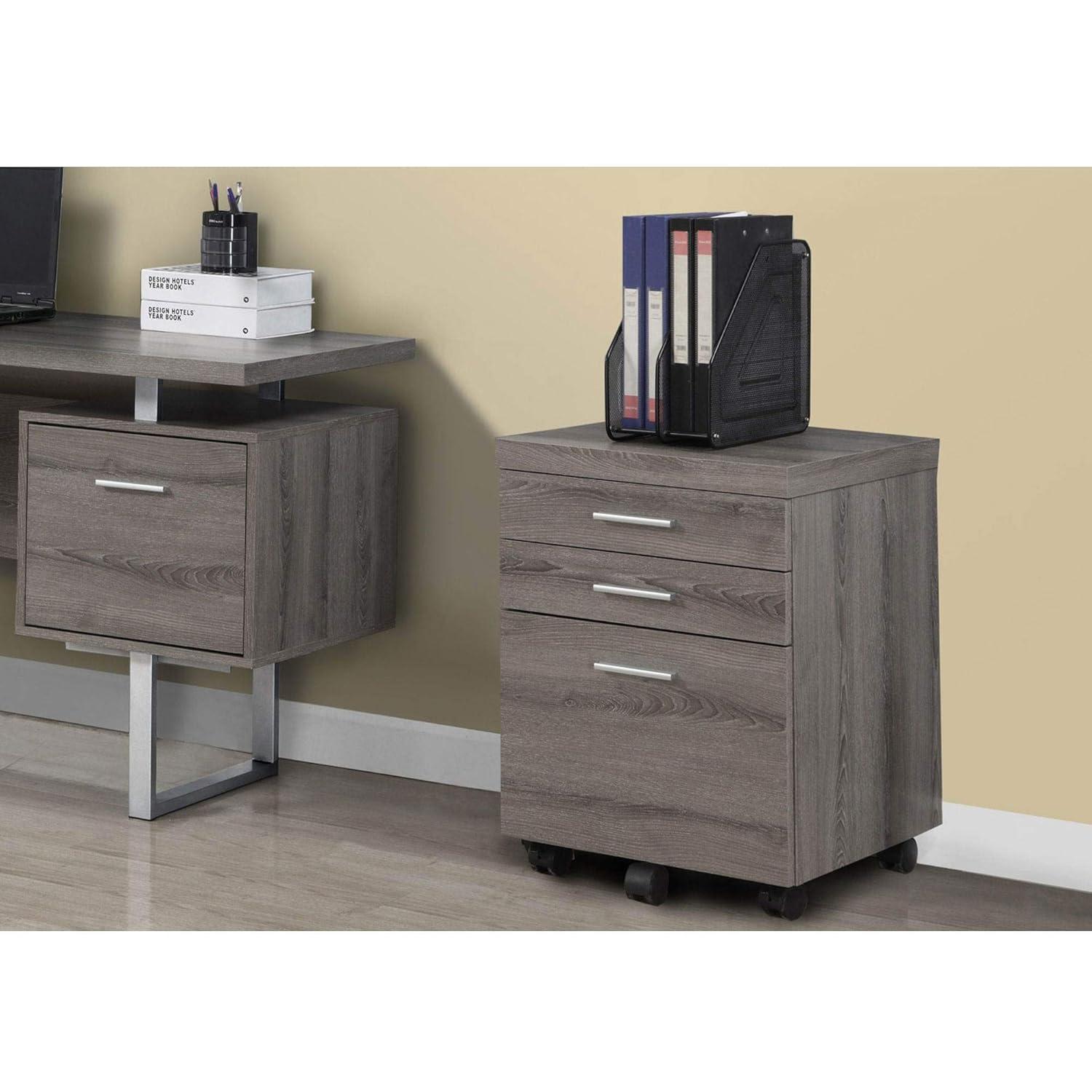 Inbox Zero File Cabinet, Rolling Mobile, Storage Drawers, Printer Stand