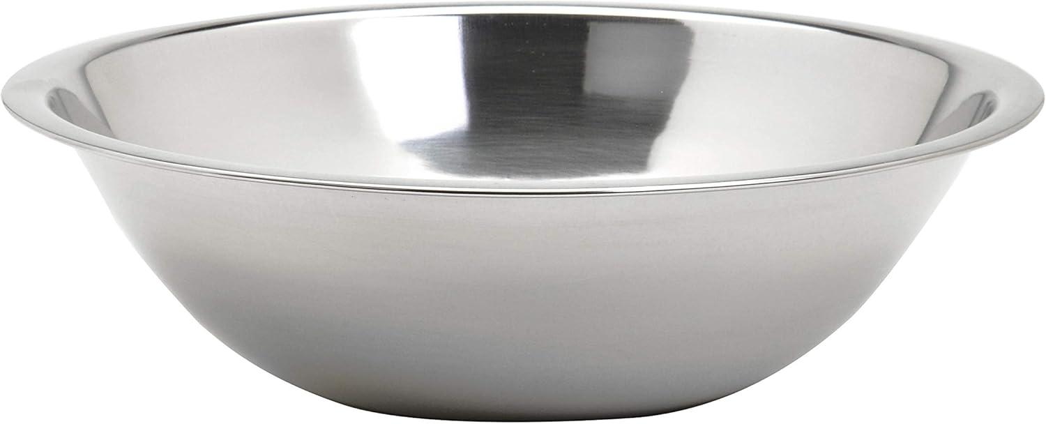 Update International Stainless-Steel Mixing Bowl, 5 Qt, Silver