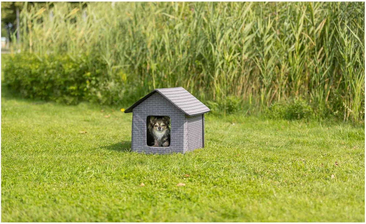 TRIXIE TRIXIE Insulated Outdoor Pet House, Waterproof Material, For Small Dogs and Cats, Feral Cats