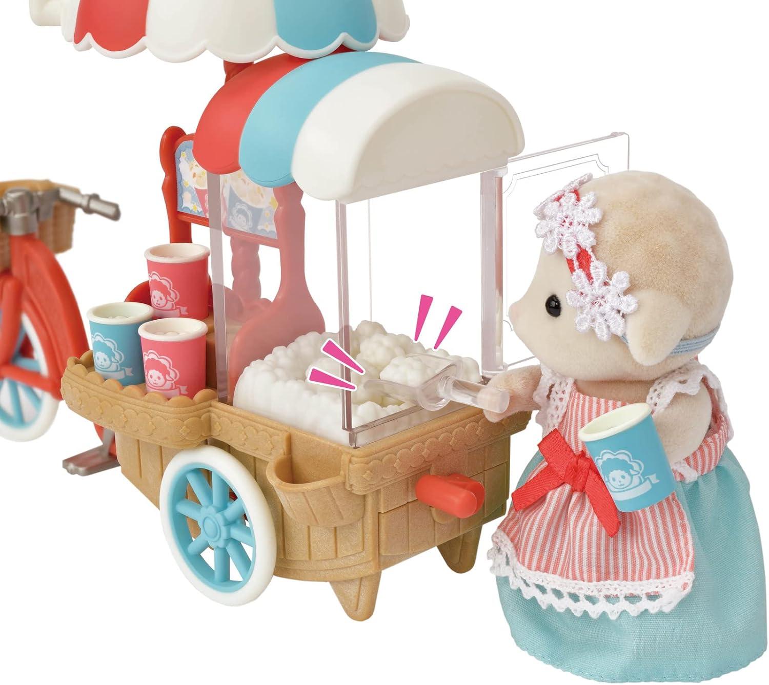 Calico Critters Popcorn Trike, Dollhouse Playset with Figure and Accessories