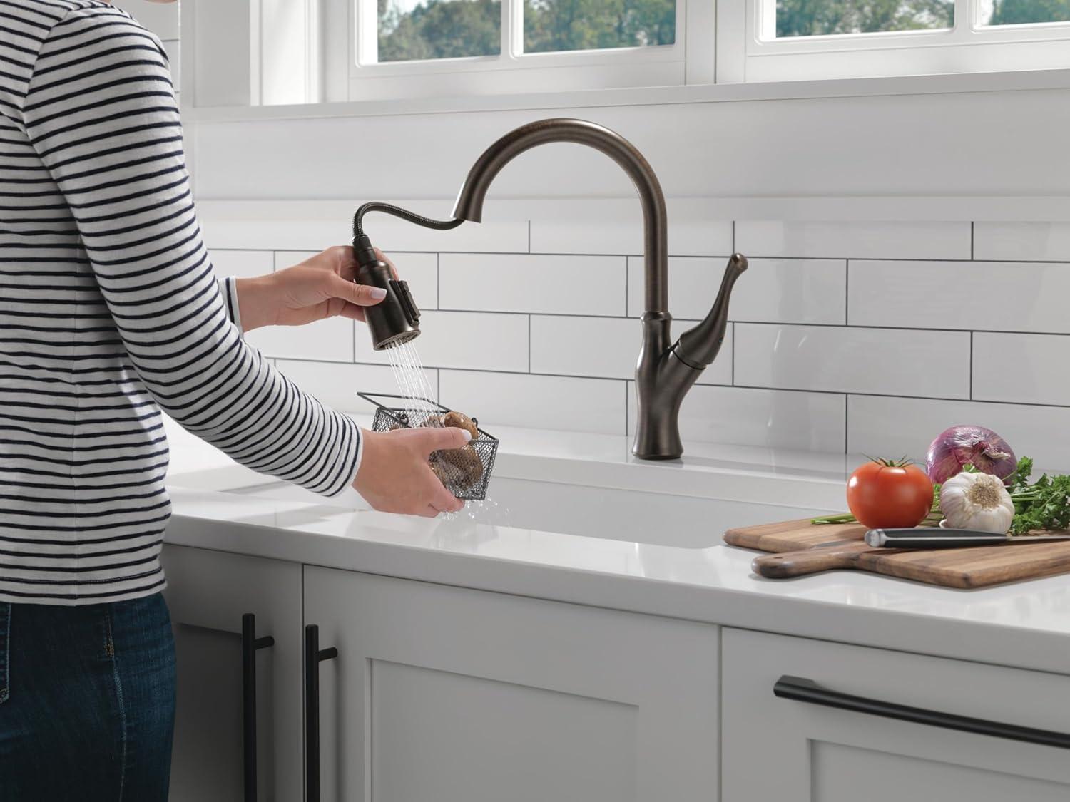 Ophelia Pull Down Single Handle Kitchen Faucet , add ShieldSpray to spray options