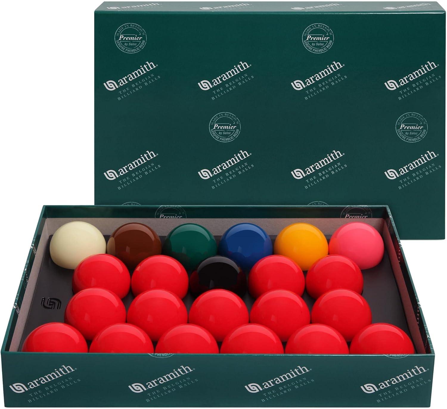 Aramith Premier Snooker Billiard Ball set 2 1/16" - 52.4 mm - 22 balls