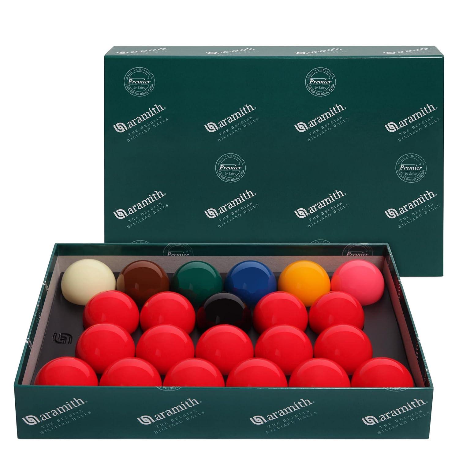 Aramith Premier Snooker Billiard Ball set 2 1/16" - 52.4 mm - 22 balls