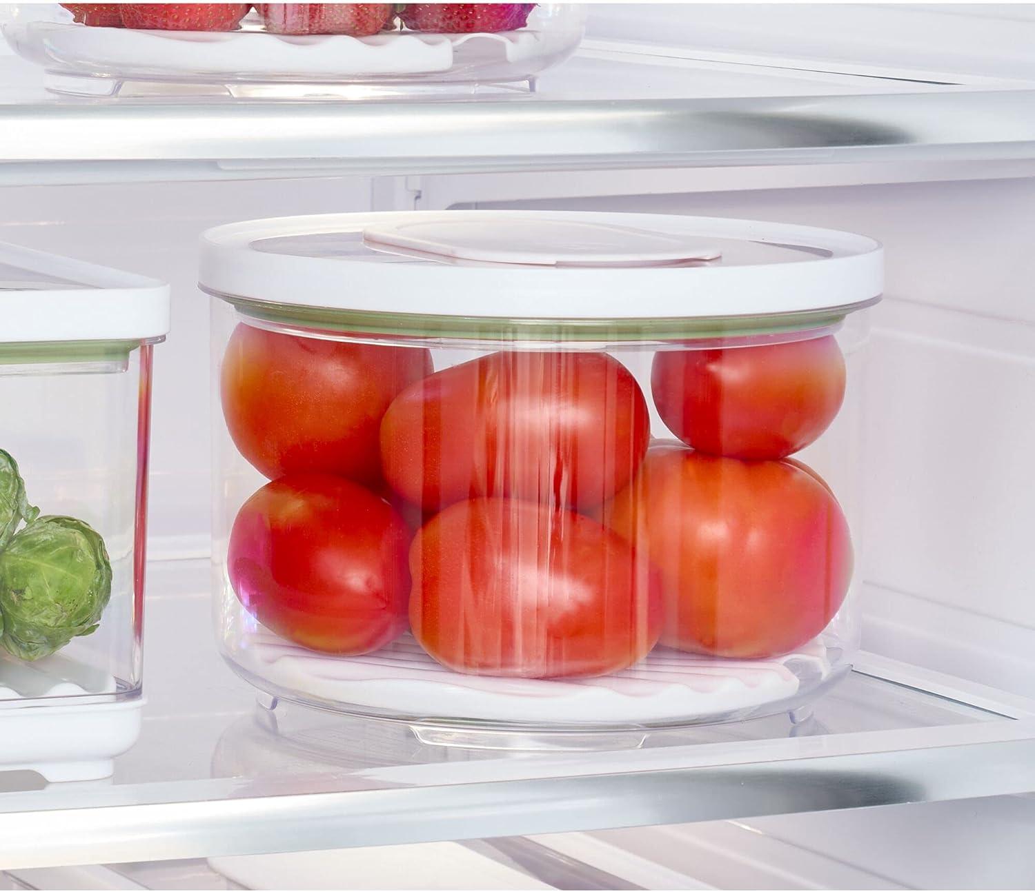iDesign iDesign ID FRESH BPA-Free Recycled Plastic Produce Storage Bowl, Large