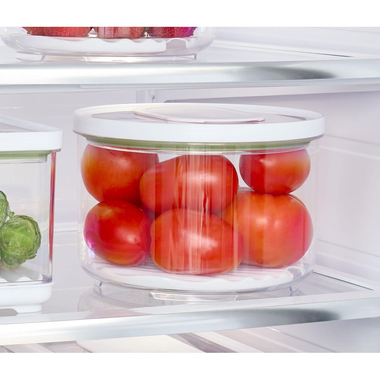 iDesign iDesign ID FRESH BPA-Free Recycled Plastic Produce Storage Bowl, Large