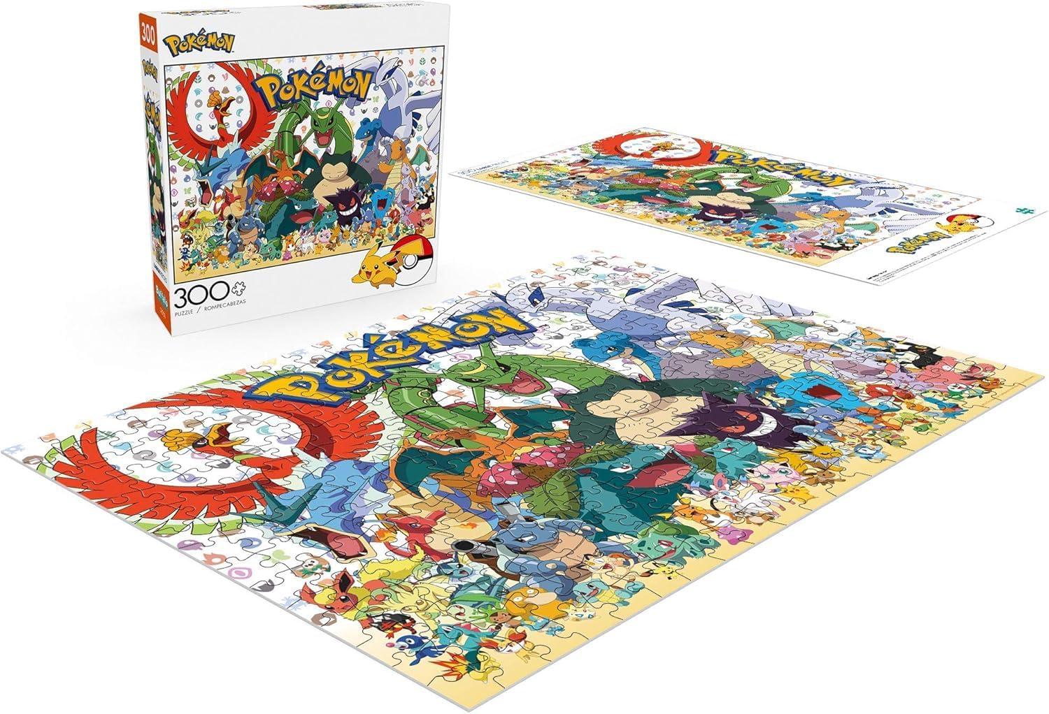 Buffalo Games Pokemon Jigsaw Puzzle, 300 Piece