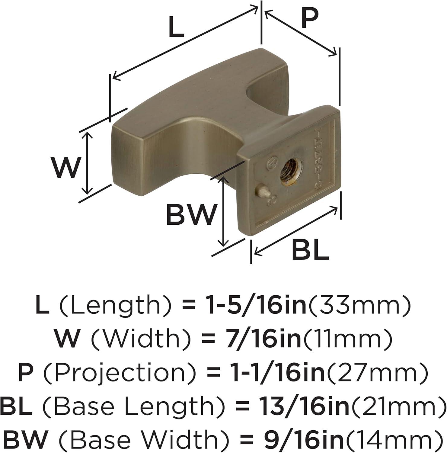 Westerly 1 1/16" Length Bar Knob