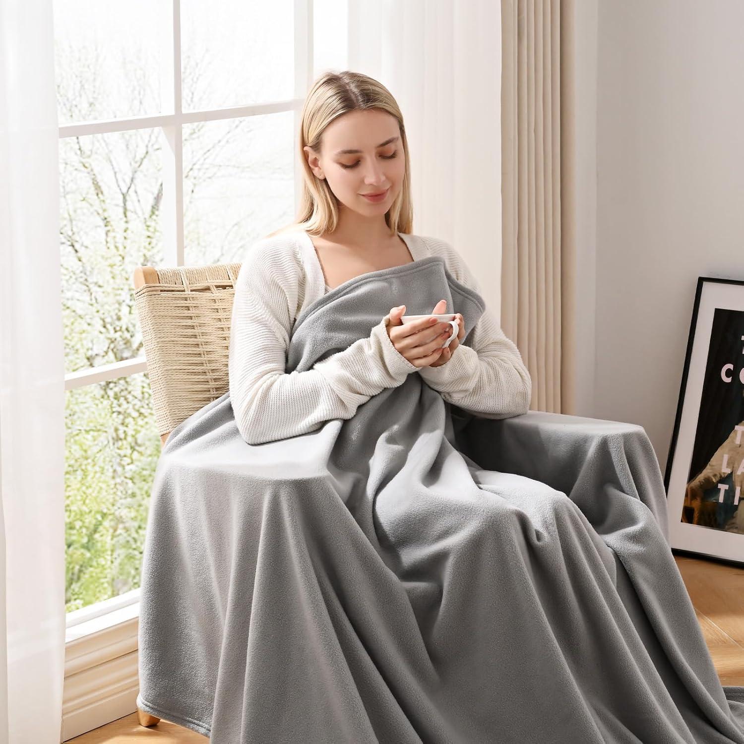 Knitted Throw Blanket