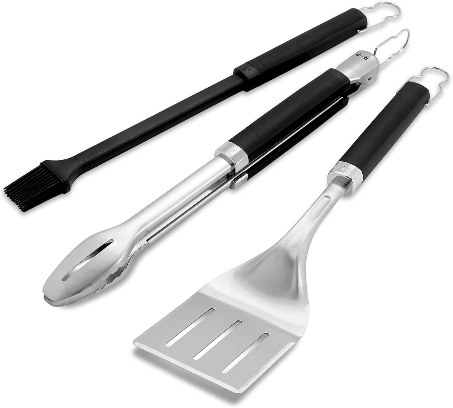 Weber Precision 3-Piece Grill Tool Set