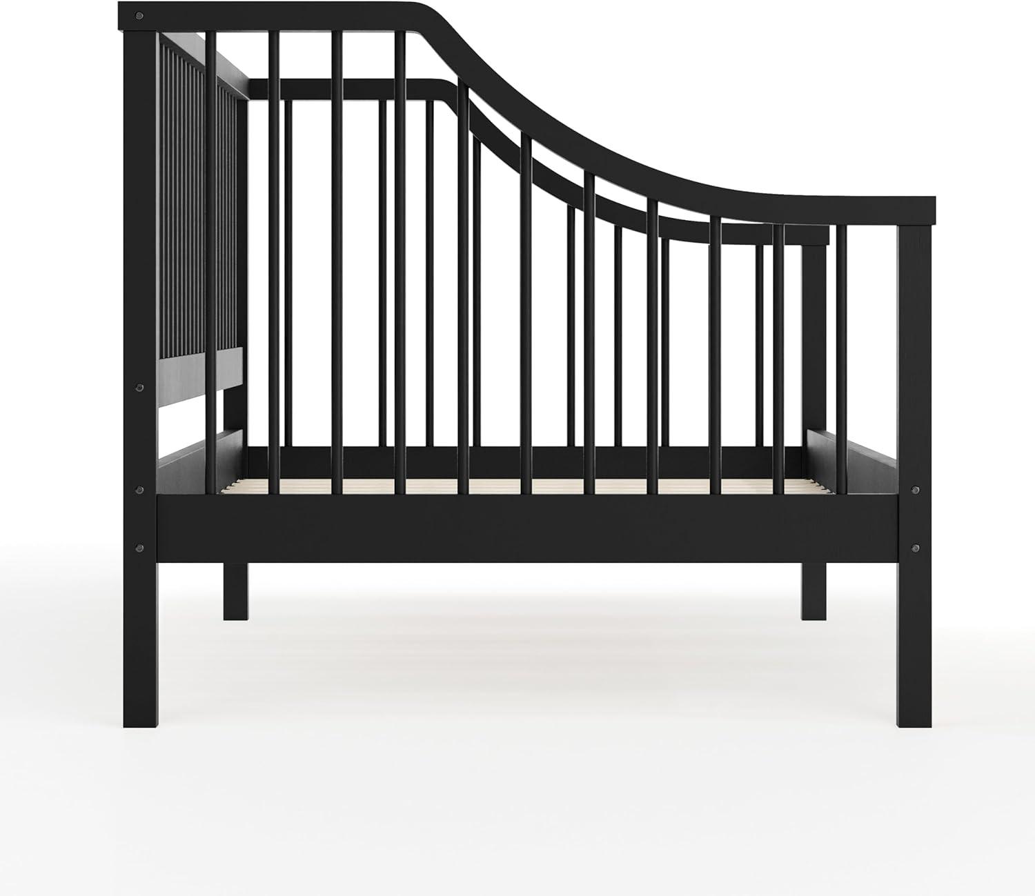 Martha Stewart Martha Stewart Neely Wooden Platform Daybed With Spindles And Wood Slat Foundation