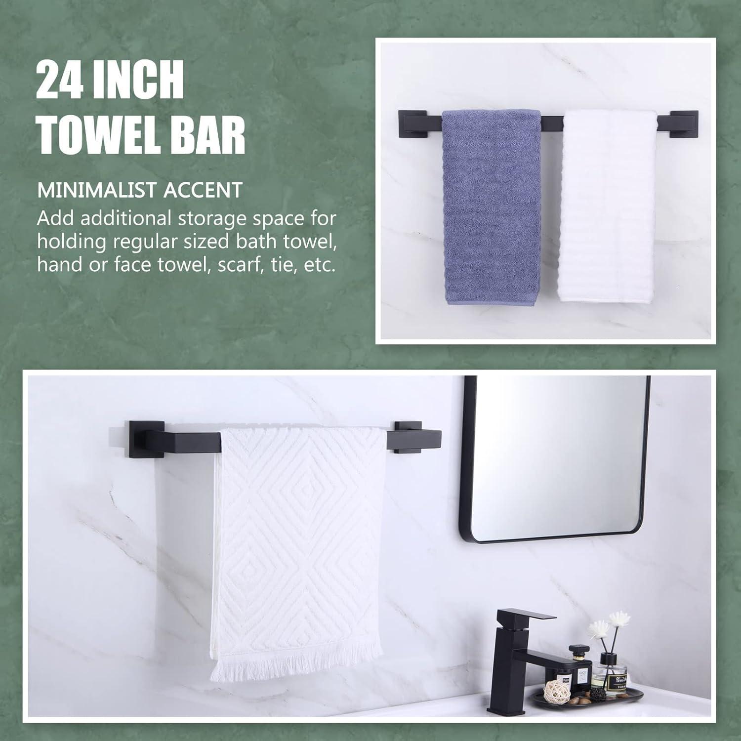 4 - Piece Bathroom Hardware Set