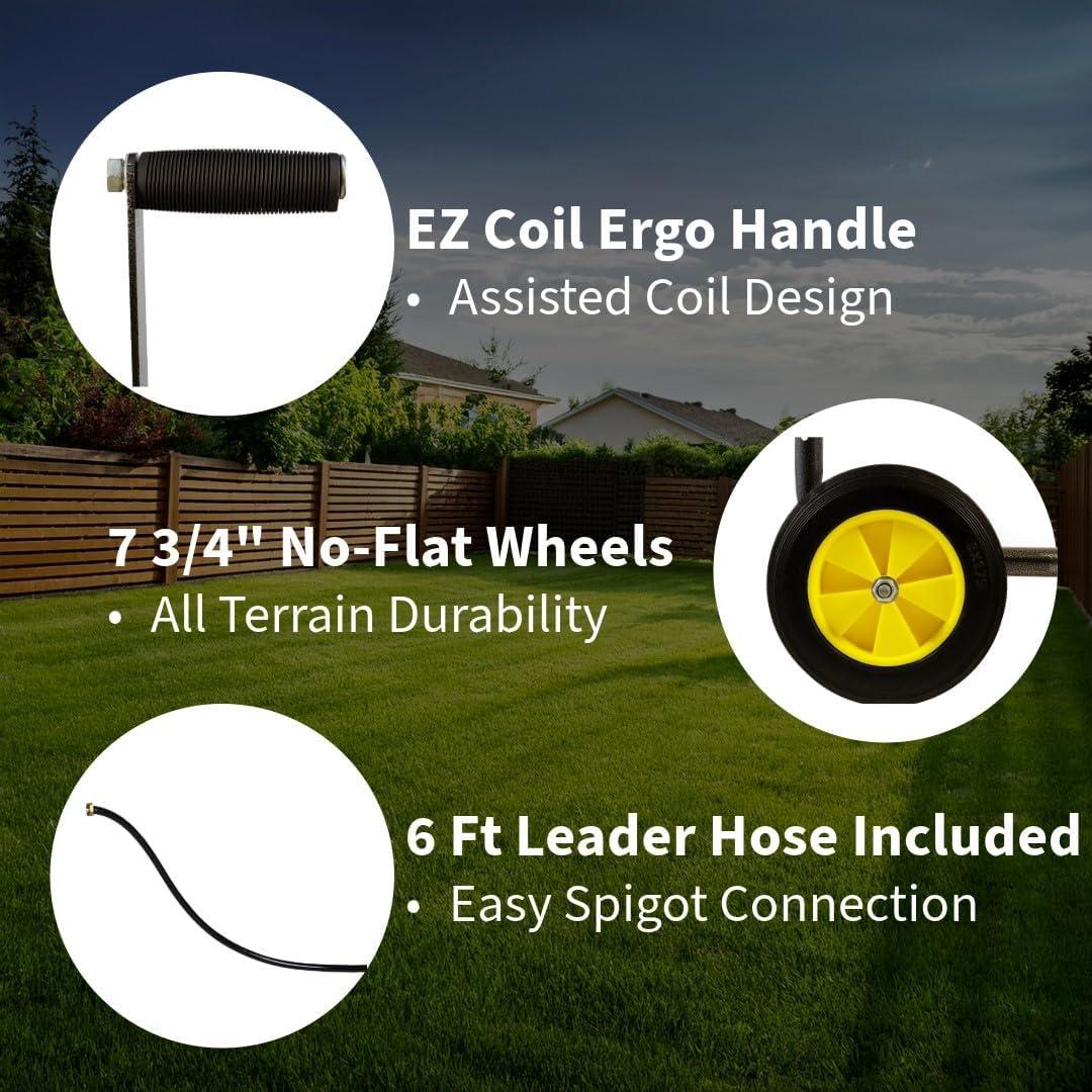 Real Hose Storage Real Hose Storage Outdoor Garden Hose Storage Holder, Decorative Garden Hose Storage Box, Storage For Garden Tools, Garden Hose, Lawn And Garden Products, 200ft Hose Capacity